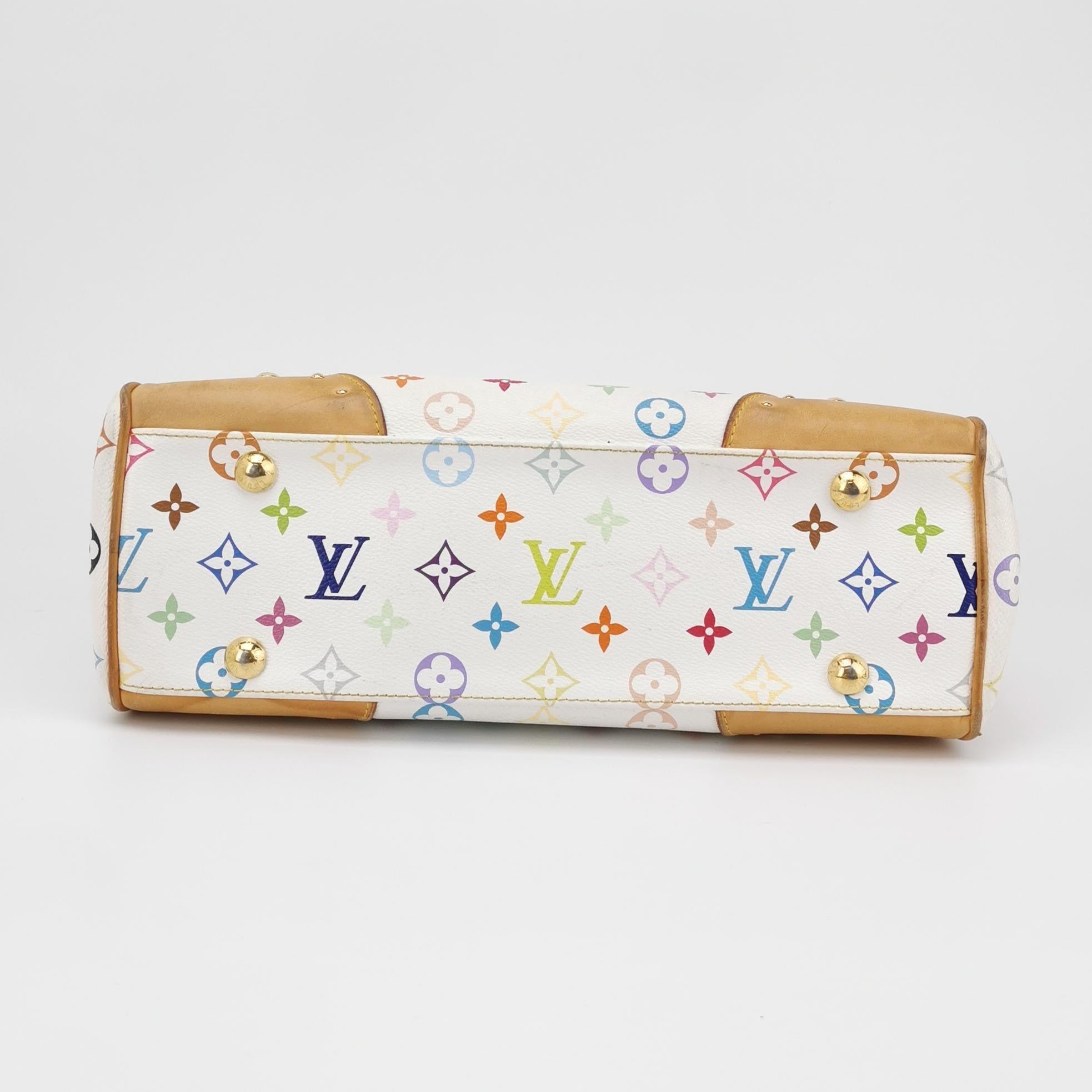 Louis Vuitton x Takashi Murakami Beverly Medium Shoulder Bag 2