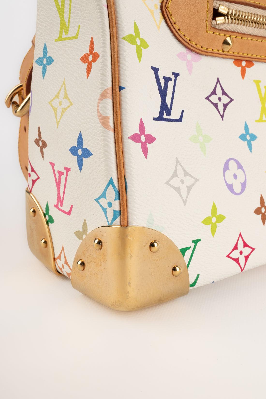 Louis Vuitton x Takashi Murakami Boulogne Multicolored Monogramed Bag, 2004 3