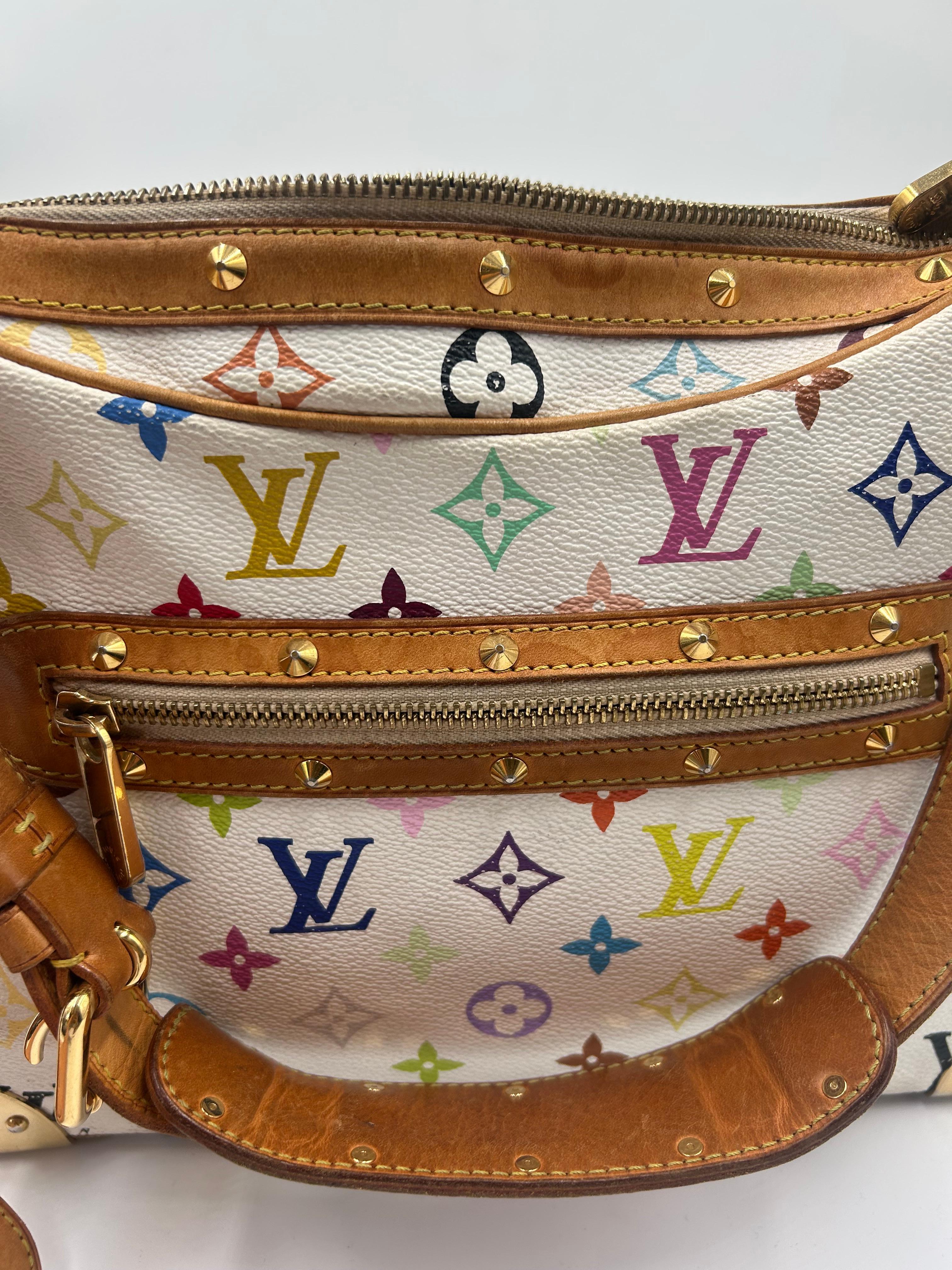 Louis Vuitton x  Borsa a tracolla Takashi Murakami Boulogne in vendita 11