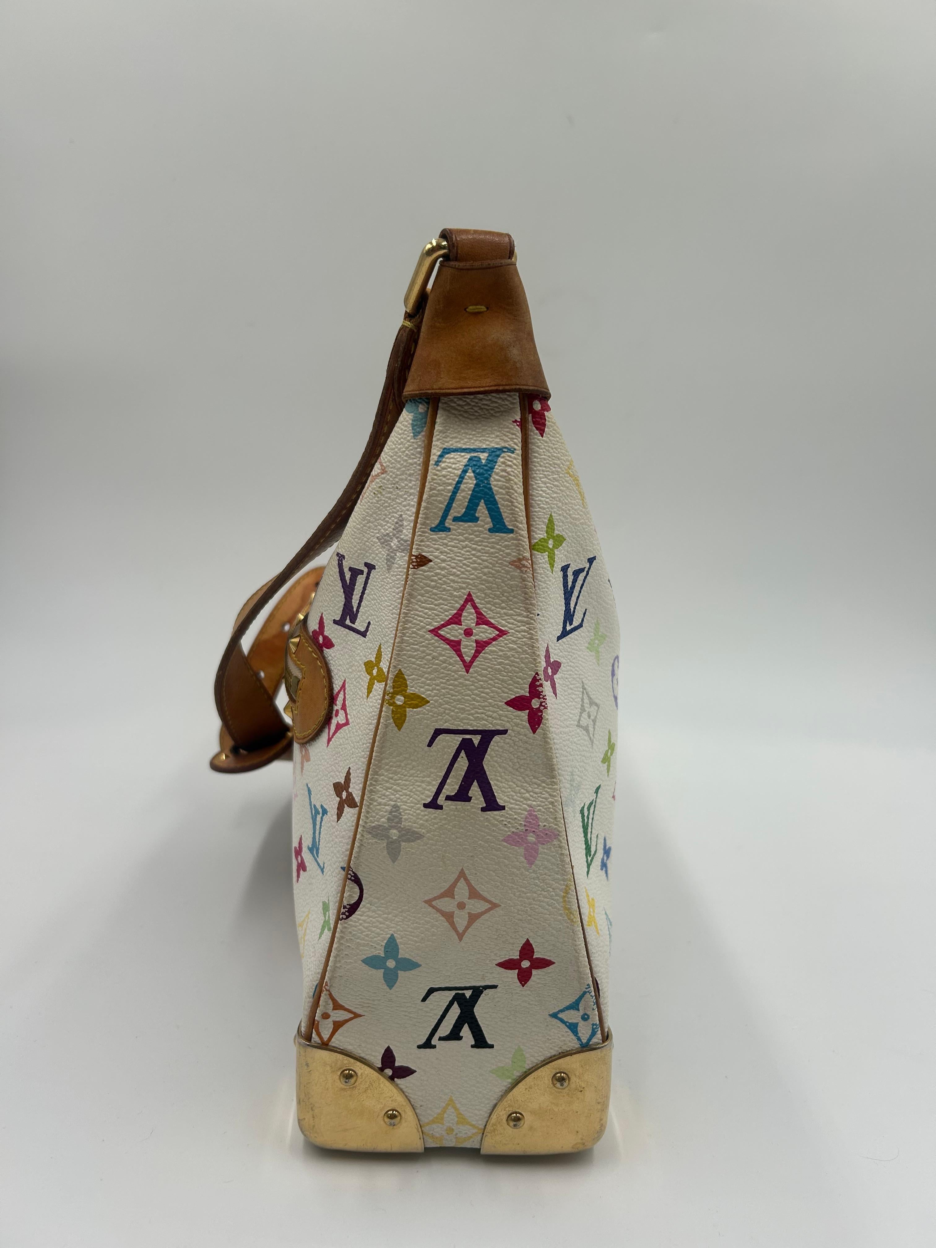 da uomo o donna Louis Vuitton x  Borsa a tracolla Takashi Murakami Boulogne in vendita