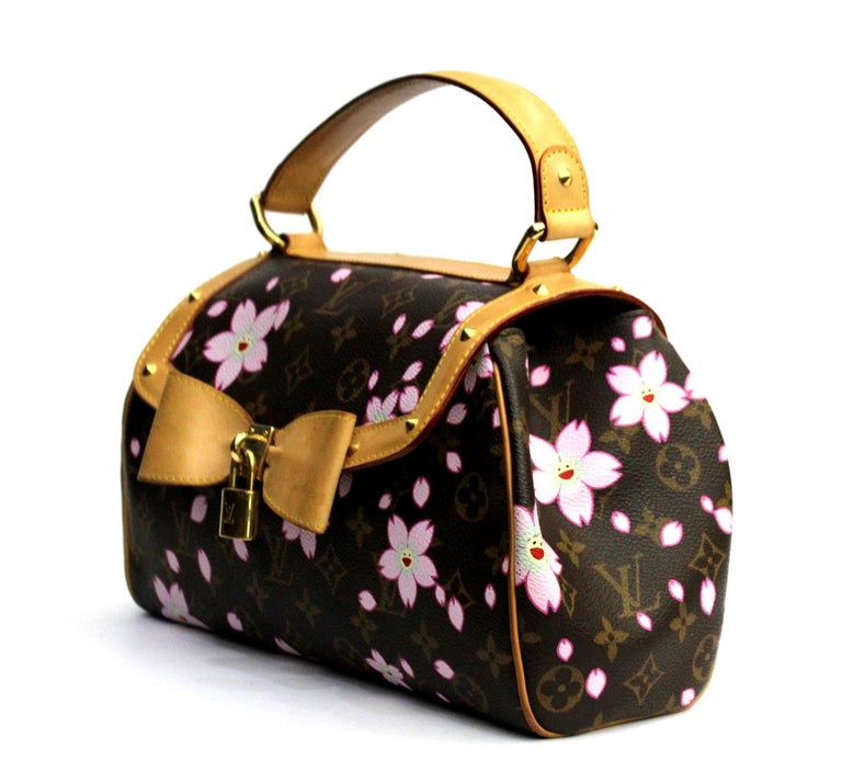Black LOUIS VUITTON X TAKASHI MURAKAMI Cherry Blossom Bag For Sale