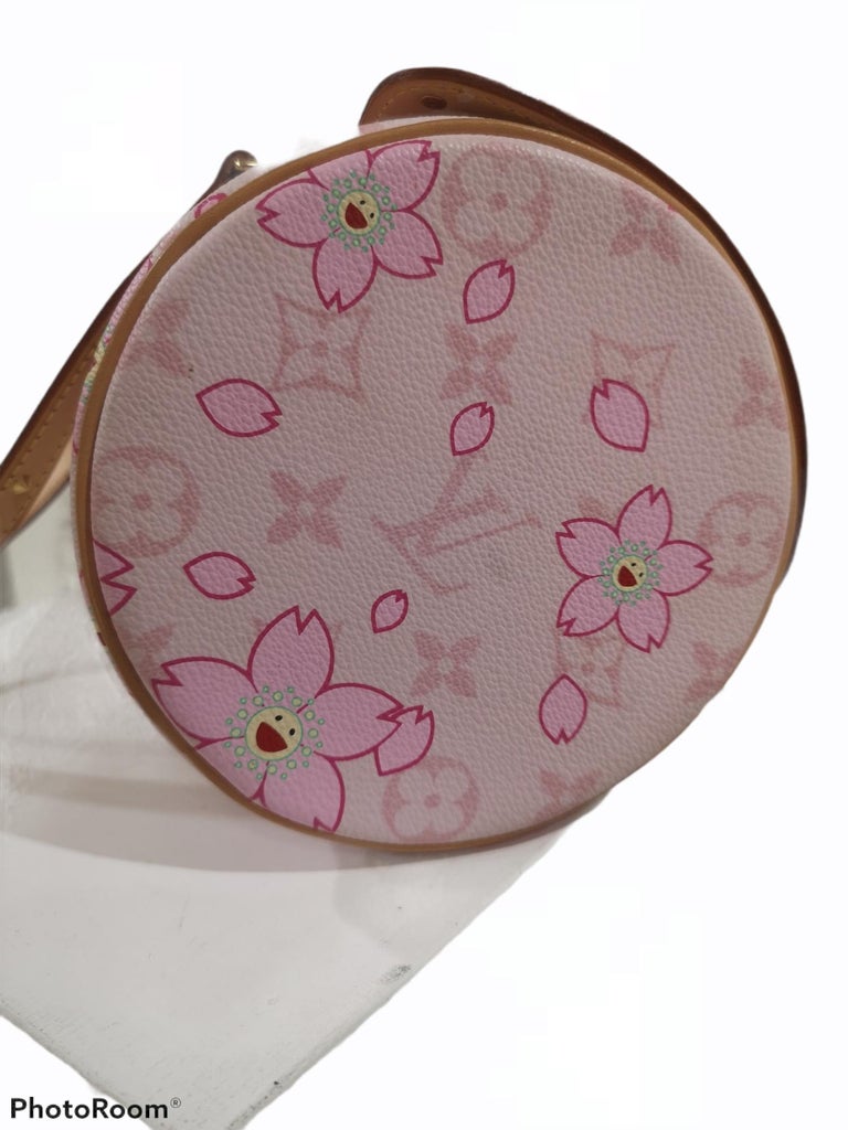 Louis Vuitton Brown, Pattern Print x Takashi Murakami Monogram Cherry Blossom Papillon 30 26