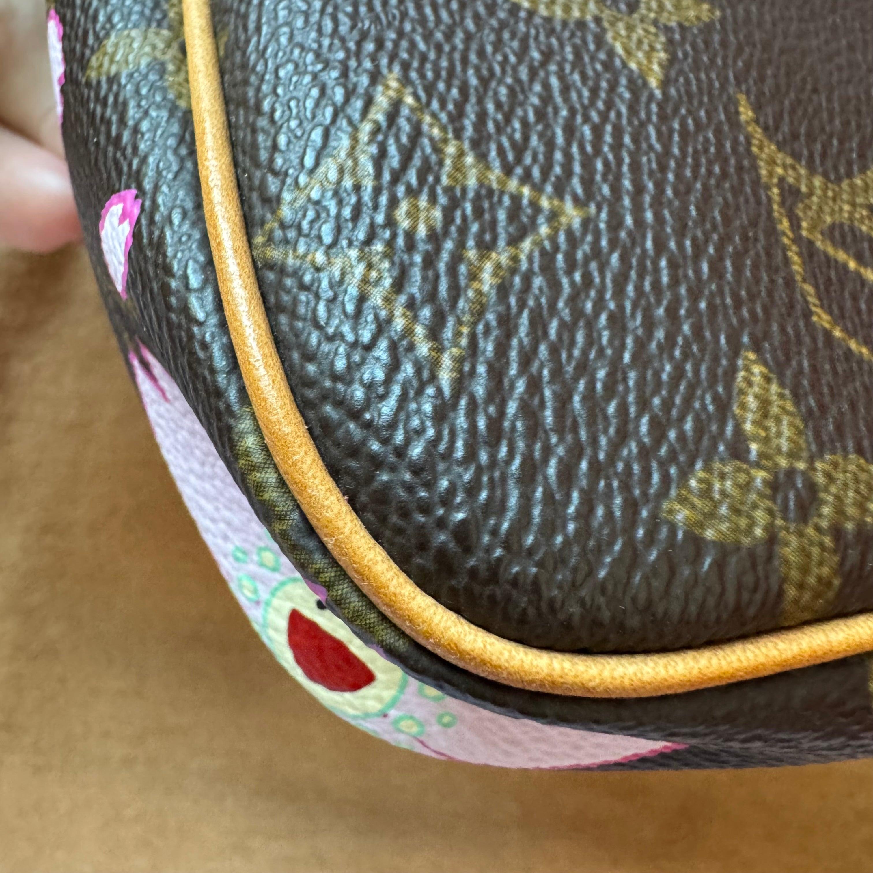 Women's Louis Vuitton x Takashi Murakami Cherry Blossom on Monogram Pochette Accessoire
