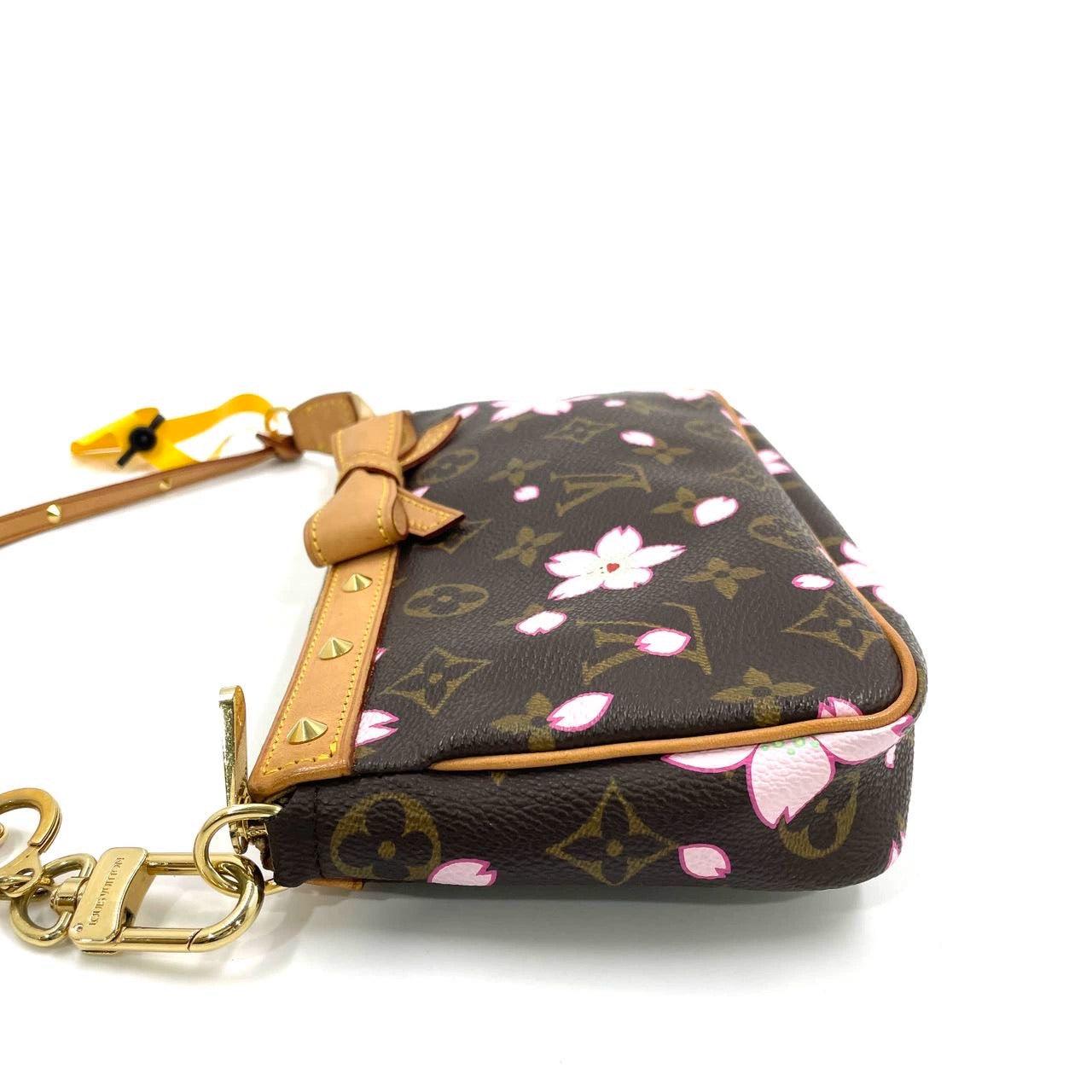 Louis Vuitton x Takashi Murakami Cherry Blossom Pochette Accessoire 1