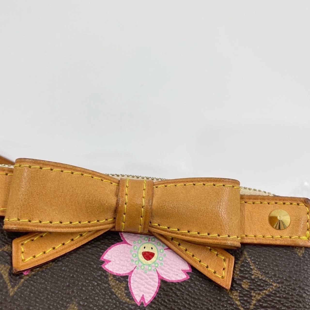 Louis Vuitton x Takashi Murakami Cherry Blossom Pochette Accessoires For Sale 11