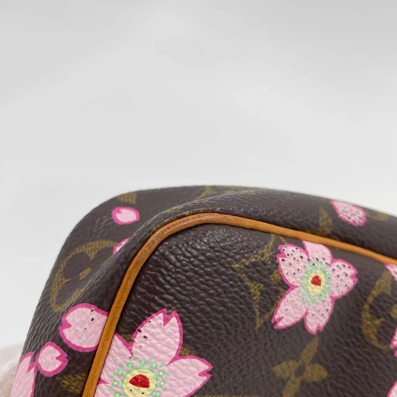 Louis Vuitton x Takashi Murakami Cherry Blossom Pochette Accessoires For Sale 12