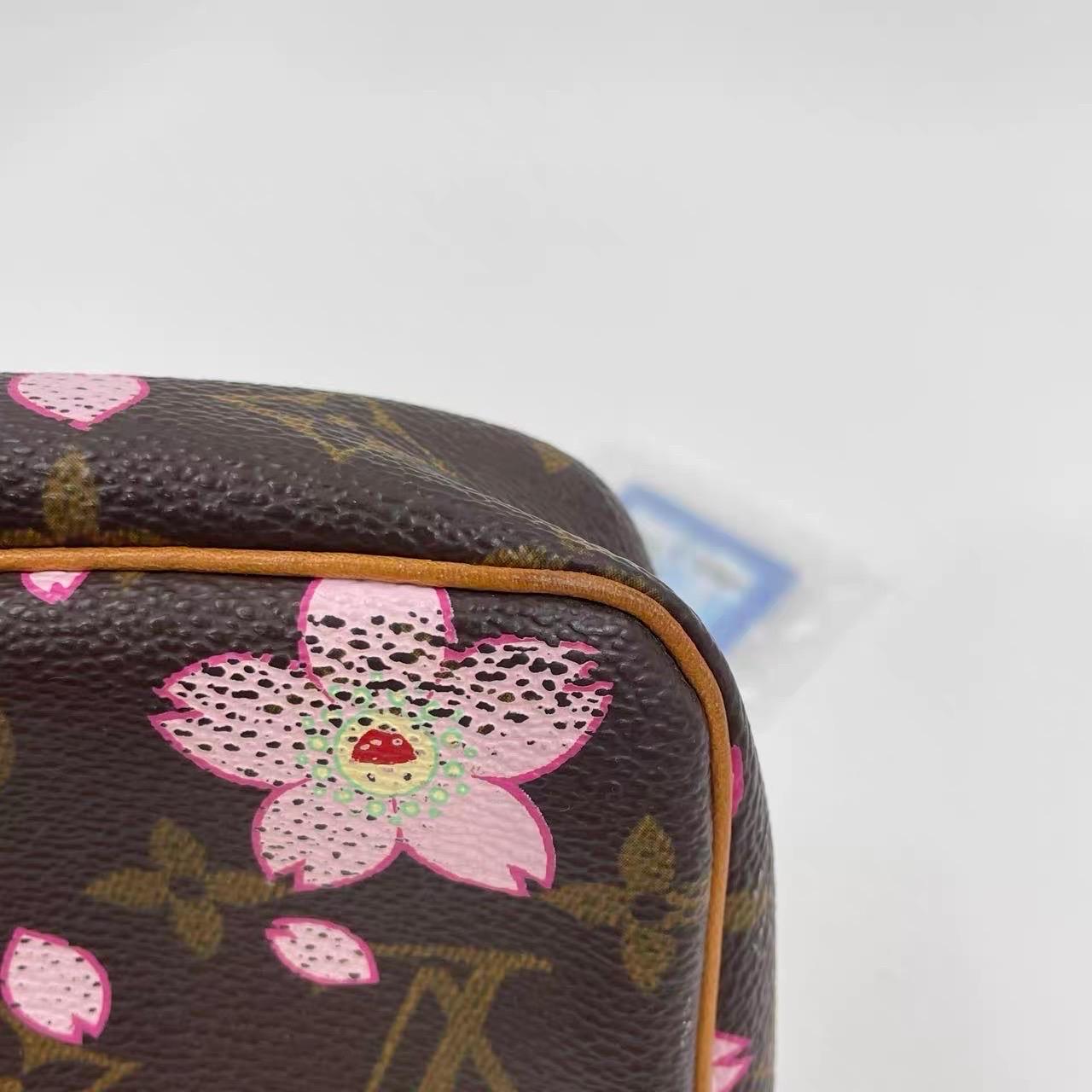 Louis Vuitton x Takashi Murakami Cherry Blossom Pochette Accessoires For Sale 15