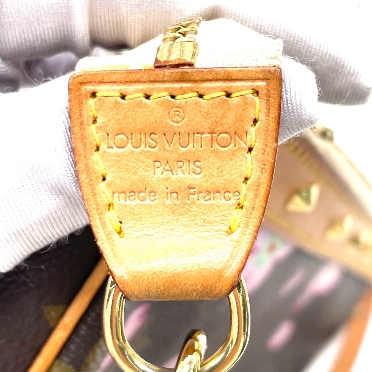 Louis Vuitton x Takashi Murakami Cherry Blossom Pochette Accessoires For Sale 1