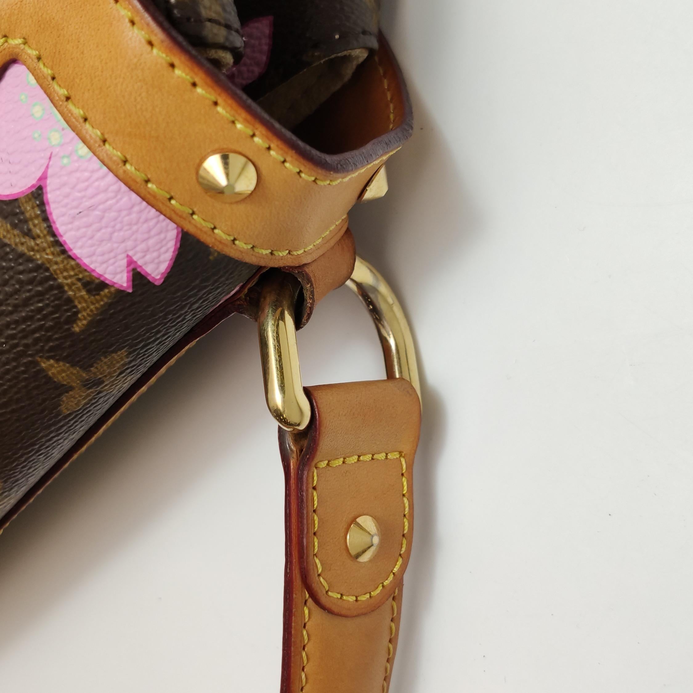 Louis Vuitton x Takashi Murakami Cherry Blossom Sac Retro Top Handle Baga 7