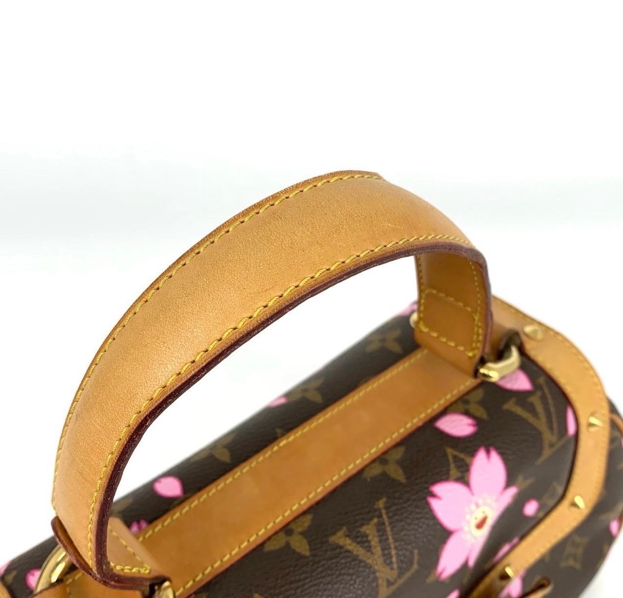 Louis Vuitton x Takashi Murakami Cherry Blossom Sac Retro Top Handle Baga 9
