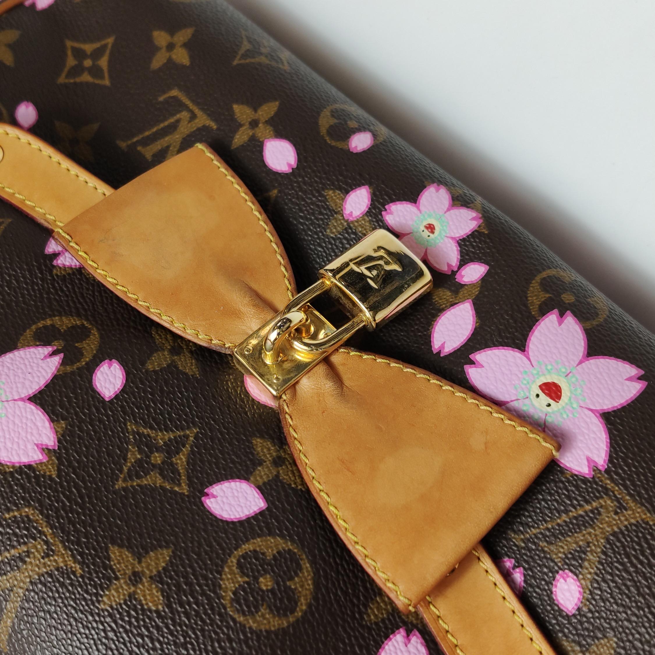 Louis Vuitton x Takashi Murakami Cherry Blossom Sac Retro Top Handle Baga 11