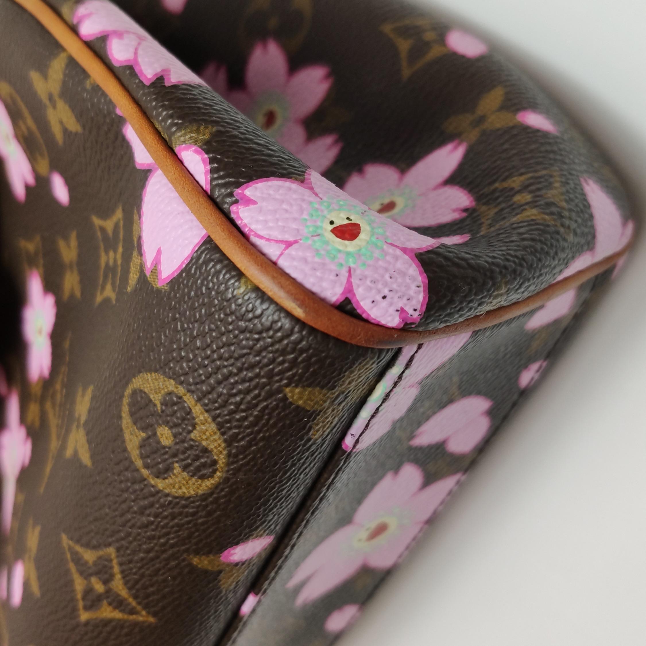 Louis Vuitton x Takashi Murakami Cherry Blossom Sac Retro Top Handle Baga 13