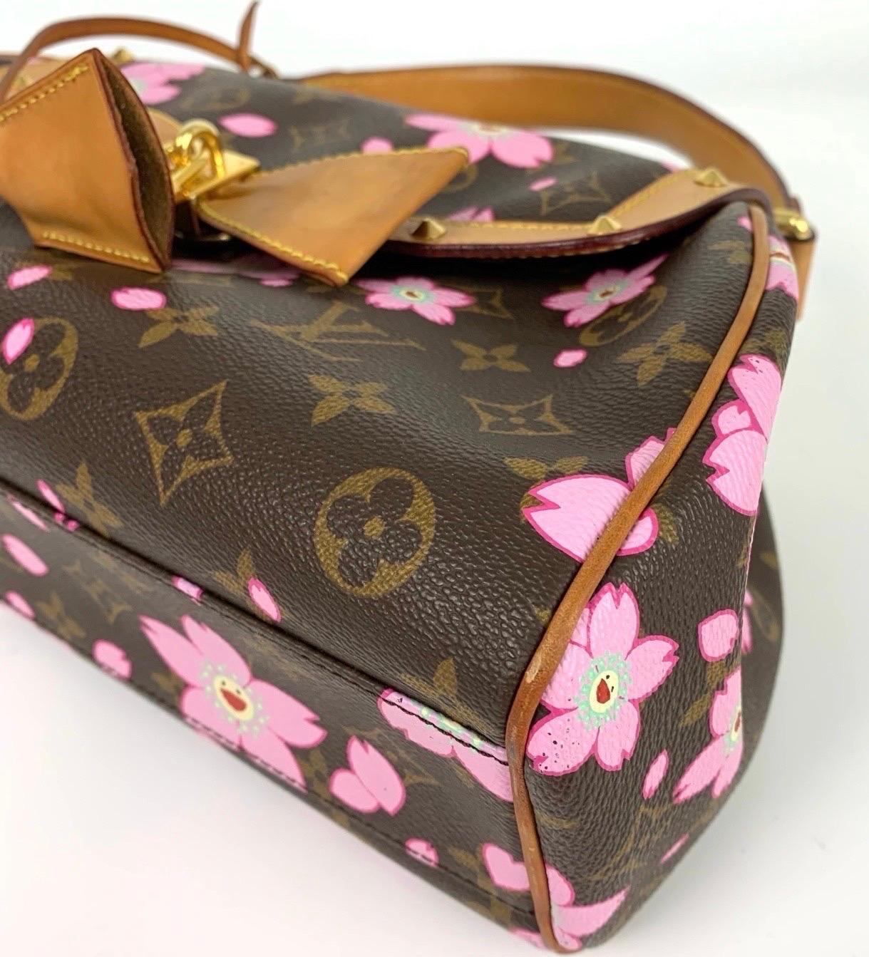 Louis Vuitton x Takashi Murakami Cherry Blossom Sac Retro Top Handle Baga 15