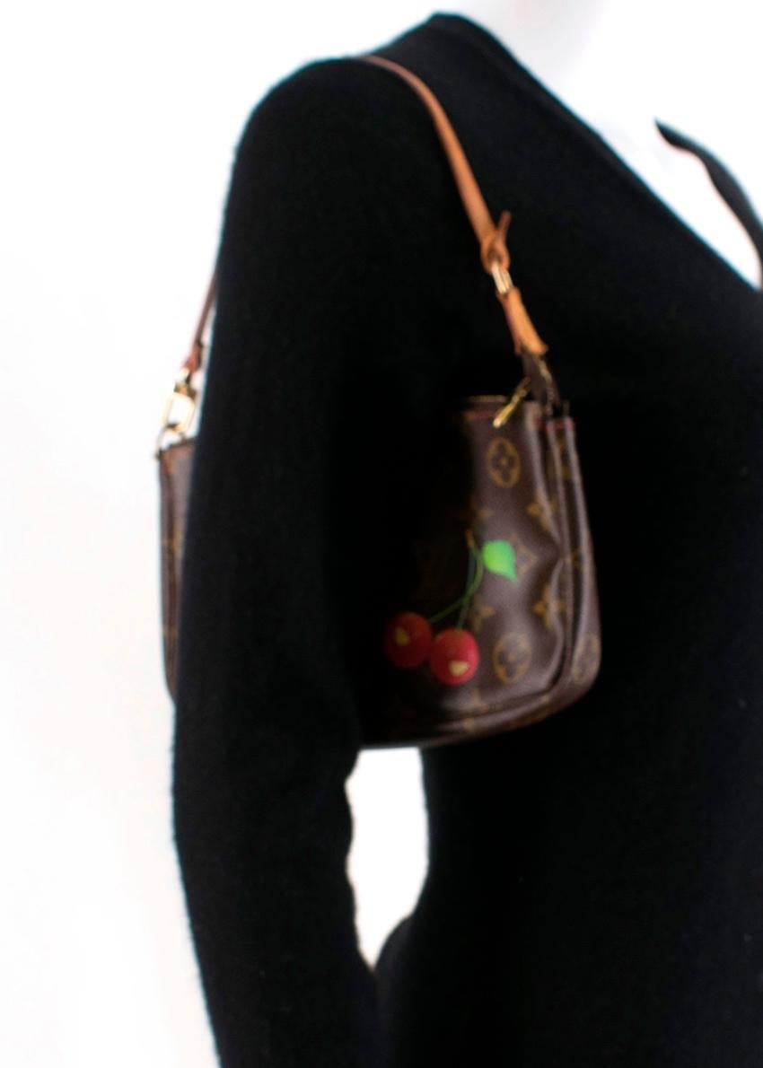 Women's Louis Vuitton x Takashi Murakami Cherry Pochette Accessoires 12cm