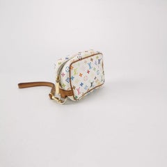 Louis Vuitton x Takashi Murakami Coin Purse White Multicolor