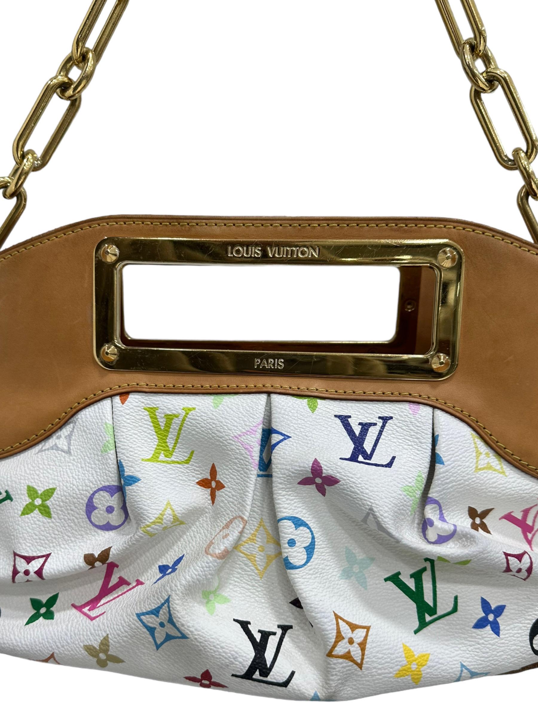 Louis Vuitton x Takashi Murakami Judy PM Limited Edition Shoulder Bag For Sale 6