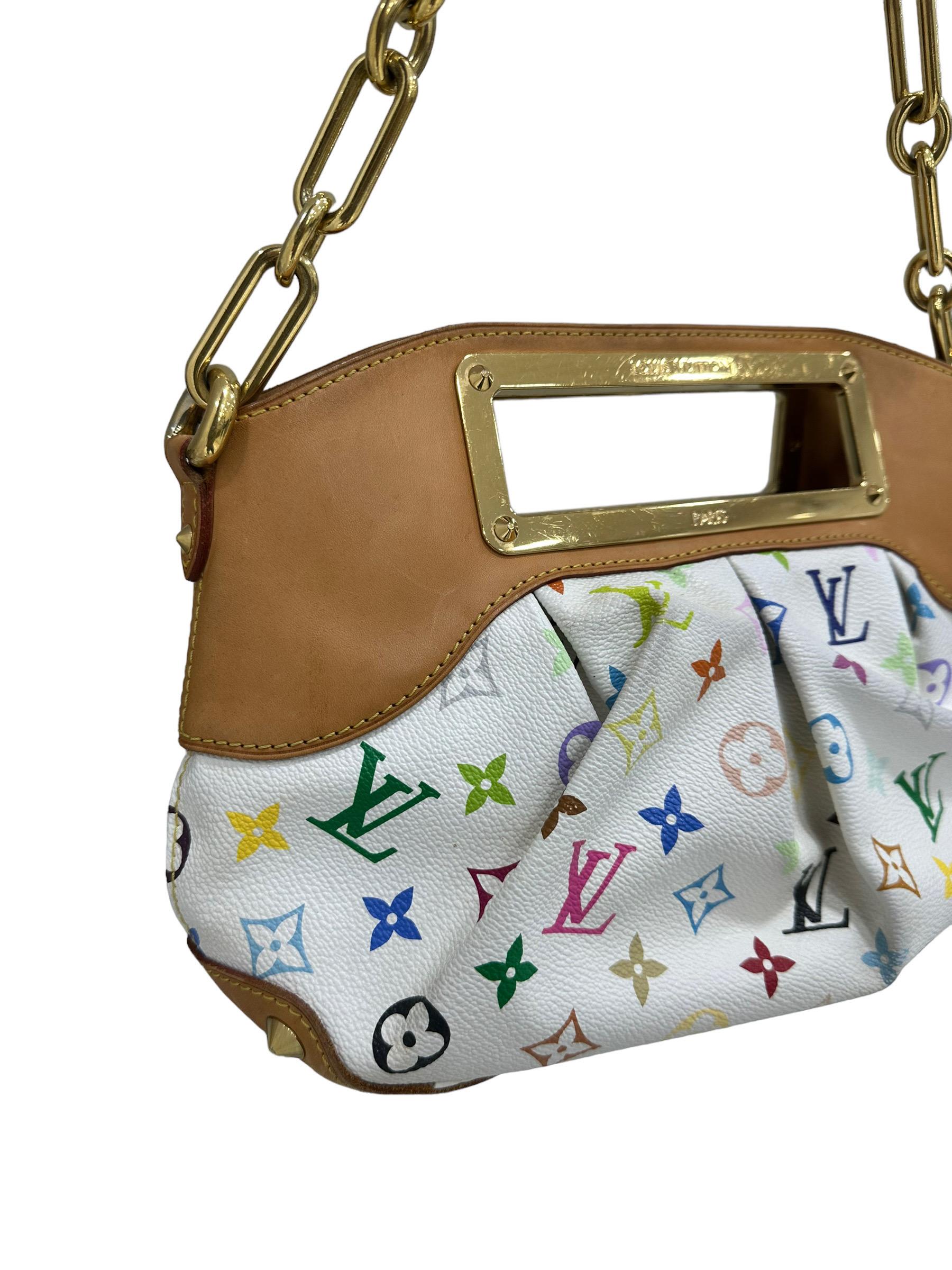 Women's Louis Vuitton x Takashi Murakami Judy PM Limited Edition Shoulder Bag For Sale