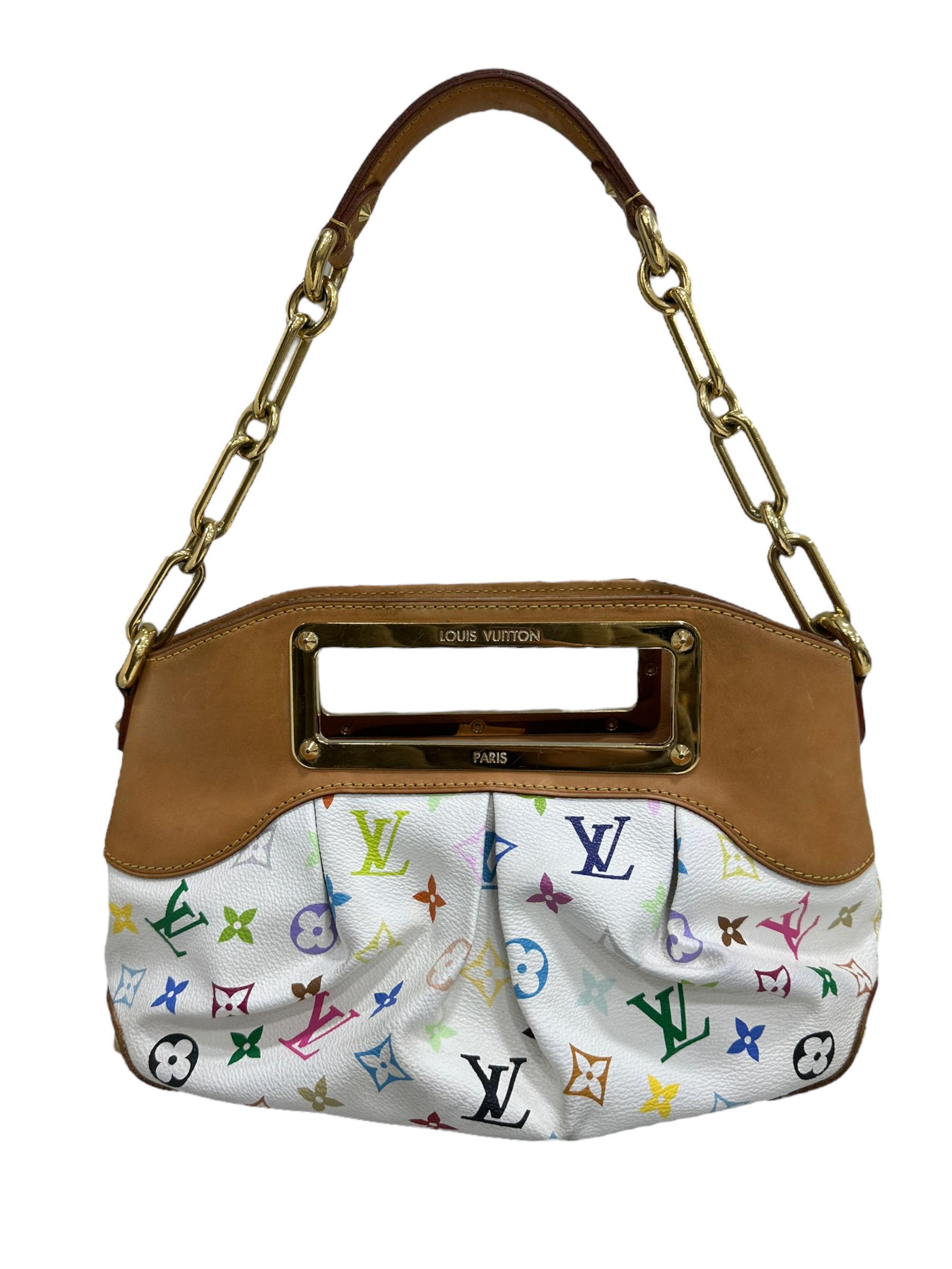 Louis Vuitton x Takashi Murakami Judy PM Limited Edition Shoulder Bag For Sale 3