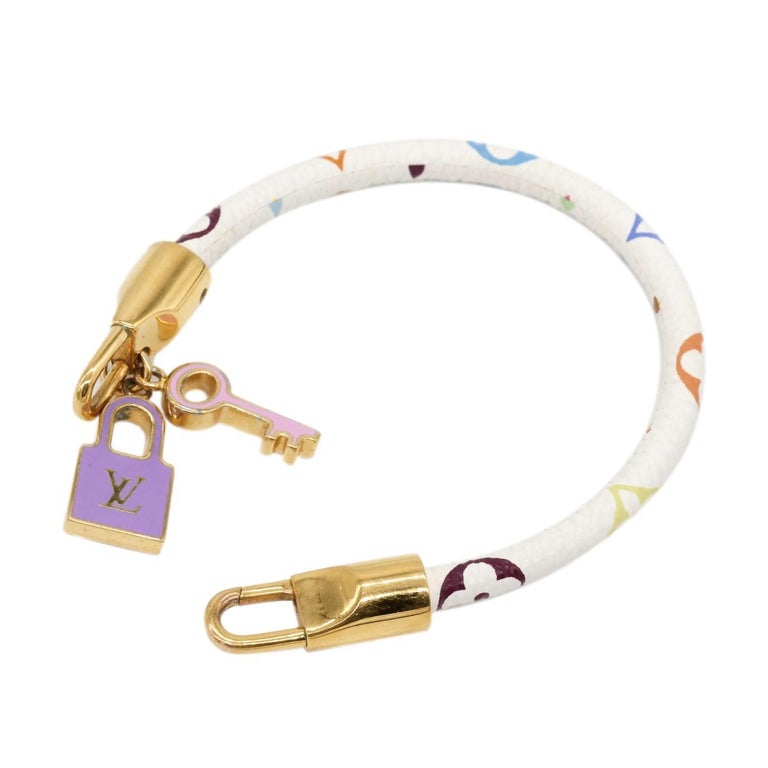 Louis Vuitton Monogram Multicolore 'Luck It' Bracelet, Louis Vuitton  Accessories