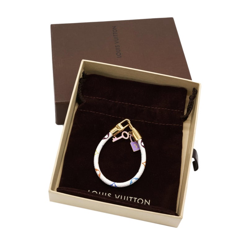 Louis Vuitton X Takashi Murakami Limited Edition Luck It Bracelet, 2003.