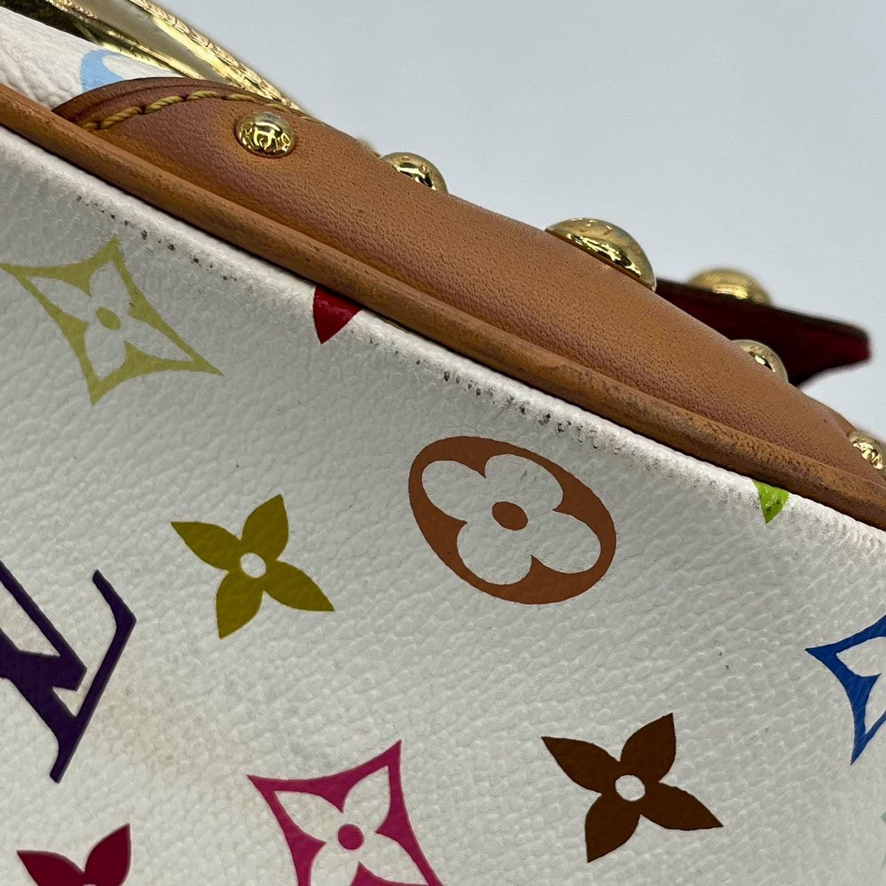 Louis Vuitton x Takashi Murakami Marilyn Small White Multicolor For Sale 6
