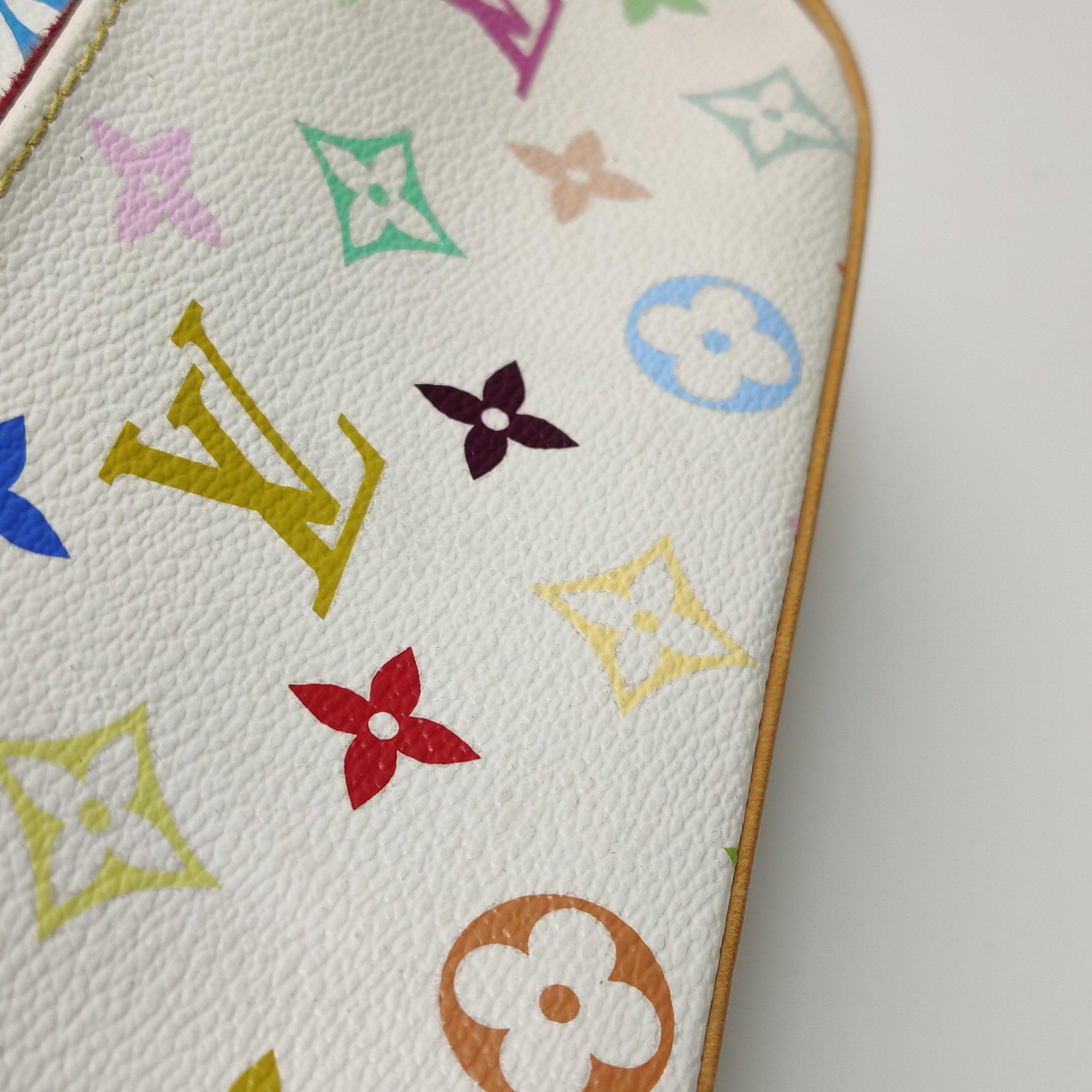 Louis Vuitton x Takashi Murakami Marilyn Small White Multicolor For Sale 8