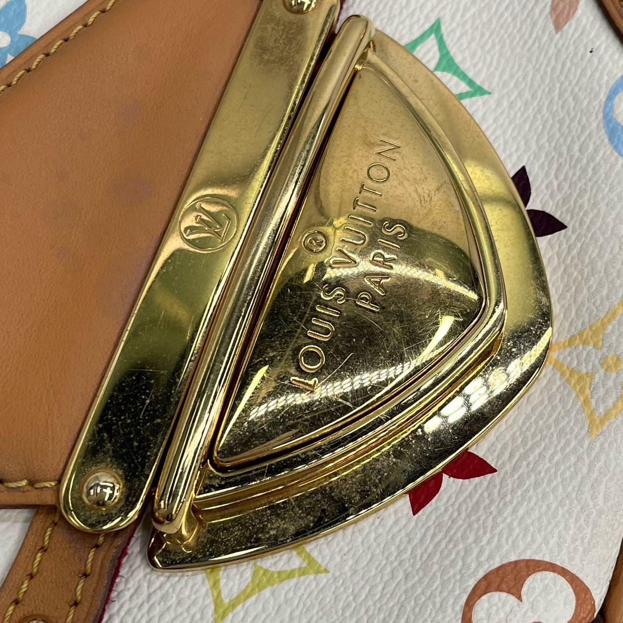 Louis Vuitton x Takashi Murakami Marilyn Small White Multicolor For Sale 9