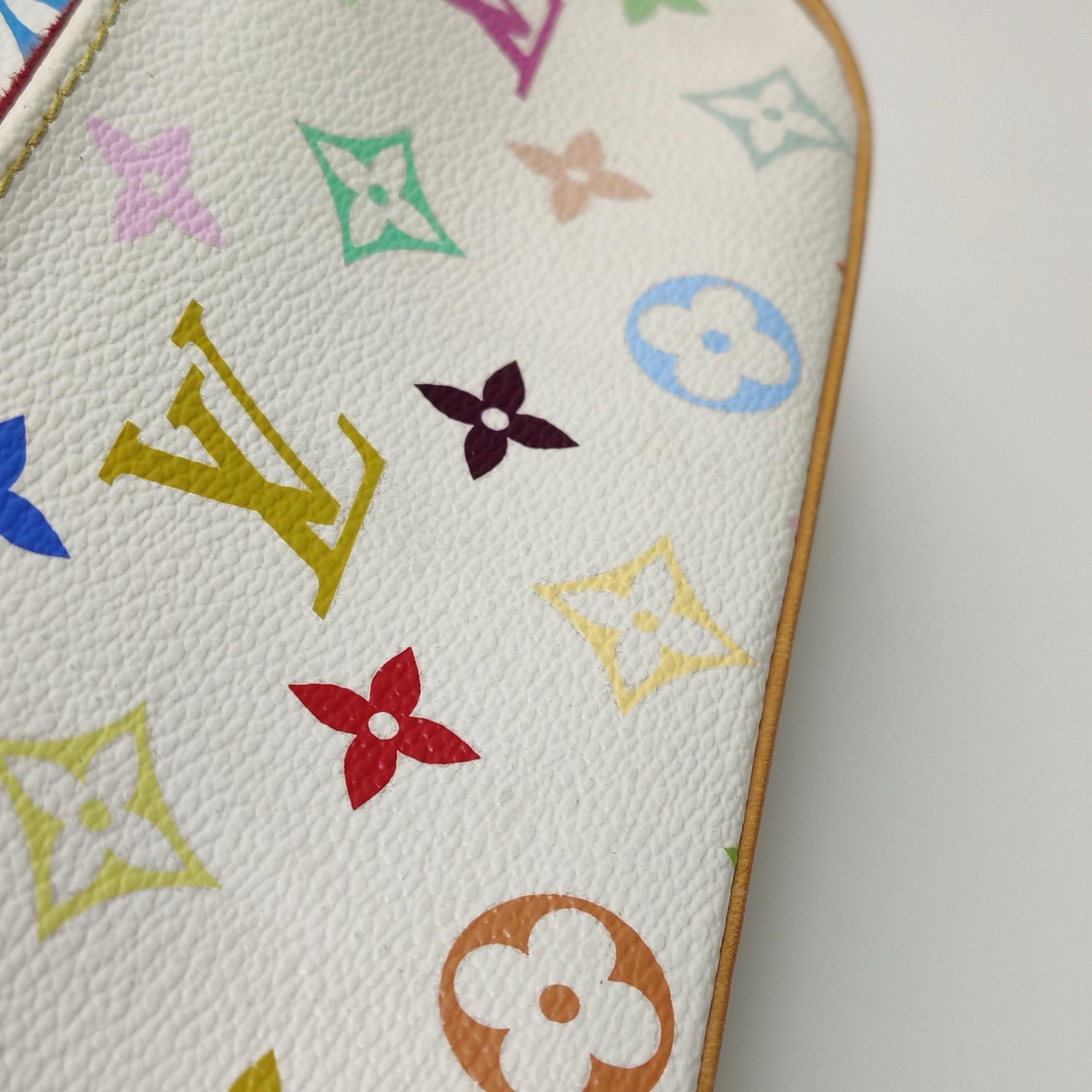 Louis Vuitton x Takashi Murakami Marilyn Small White Multicolor For Sale 10