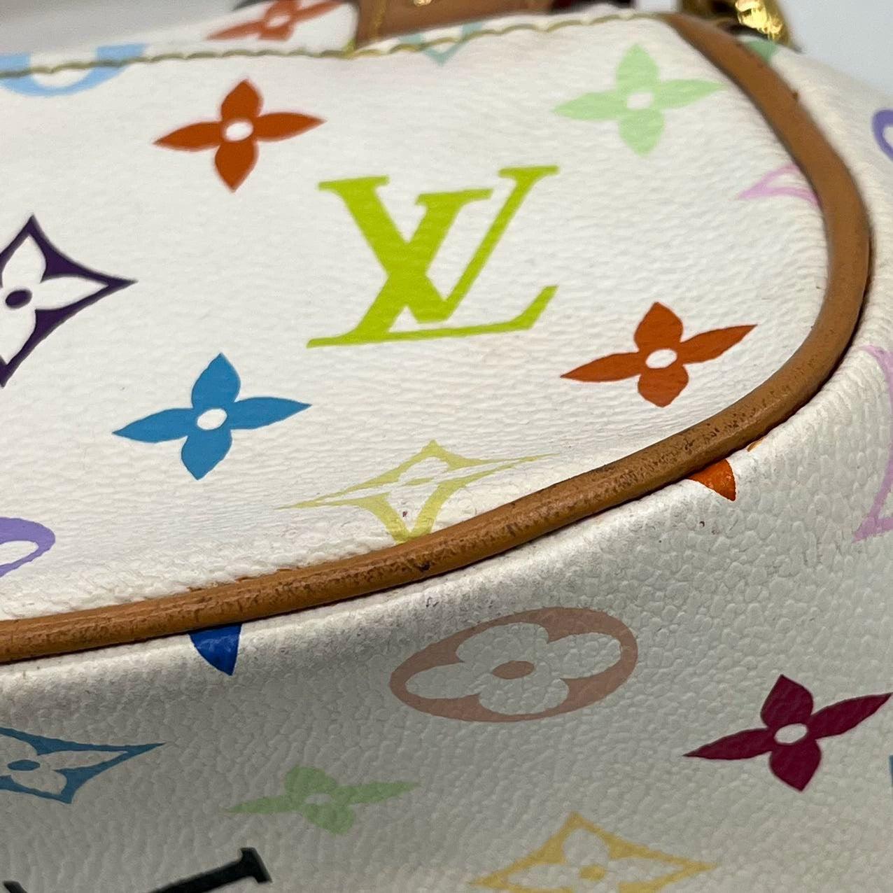 Louis Vuitton x Takashi Murakami Marilyn Small White Multicolor For Sale 13