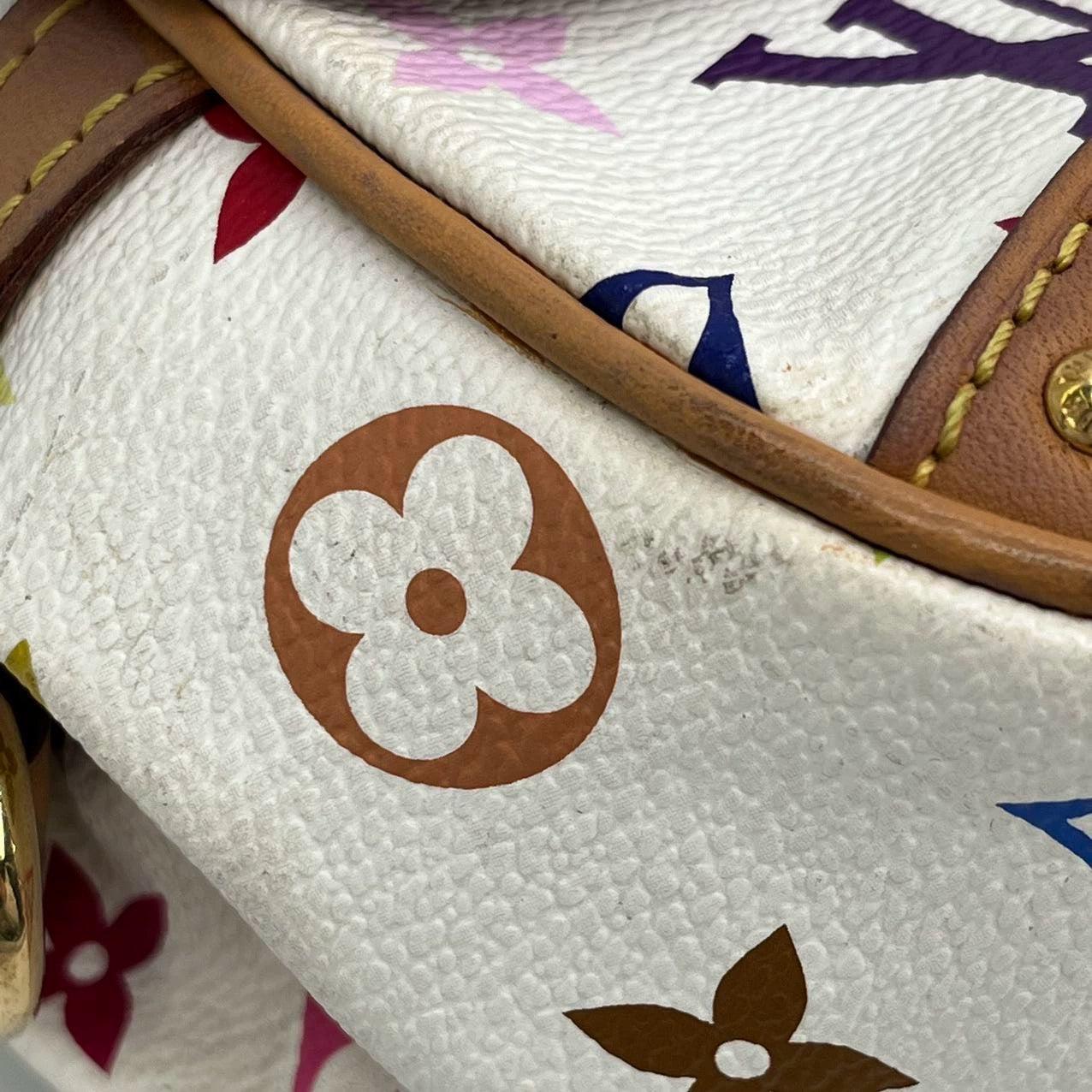 Louis Vuitton x Takashi Murakami Marilyn Small White Multicolor For Sale 14