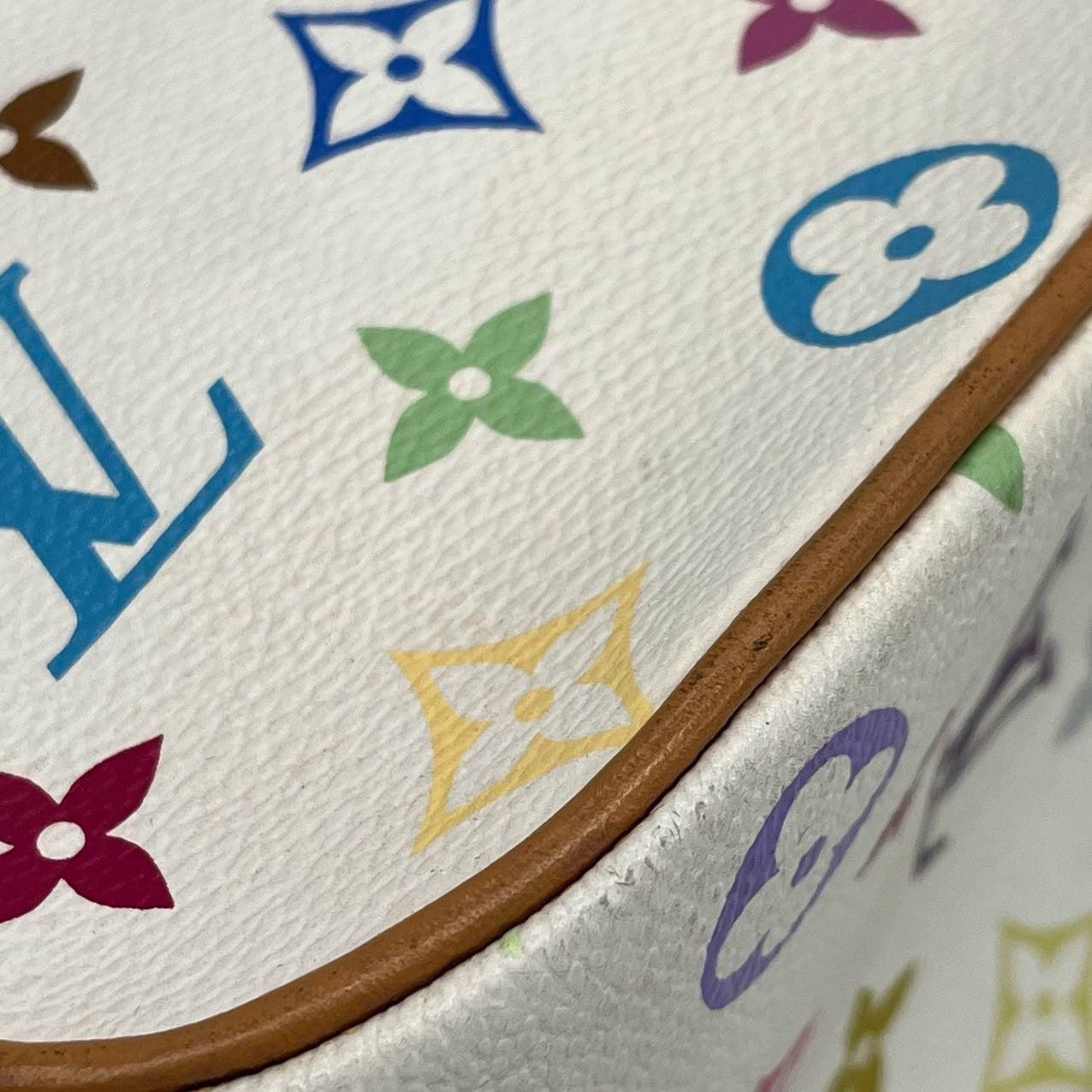 Louis Vuitton x Takashi Murakami Marilyn Small White Multicolor For Sale 15