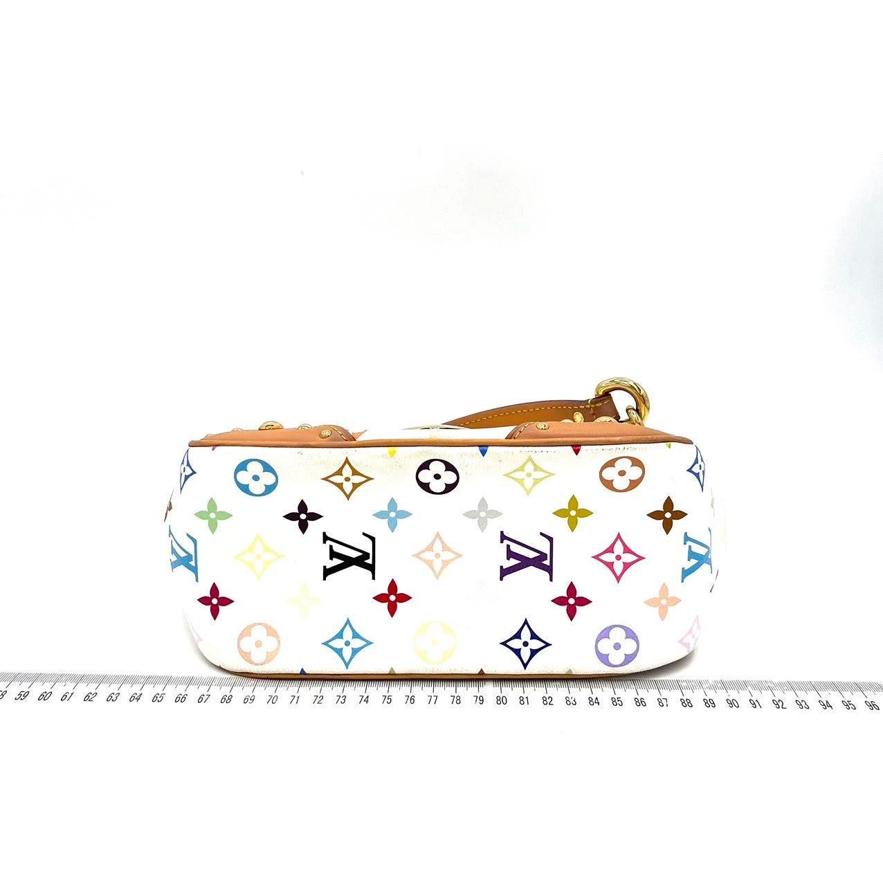 Louis Vuitton x Takashi Murakami Marilyn Small White Multicolor For Sale 2