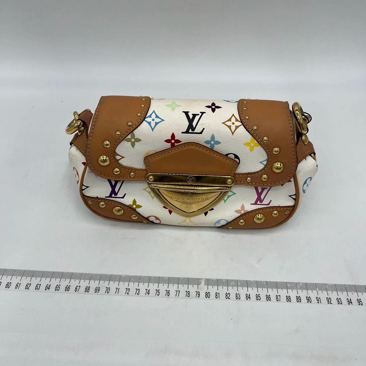 Louis Vuitton x Takashi Murakami Marilyn Small White Multicolor For Sale 3