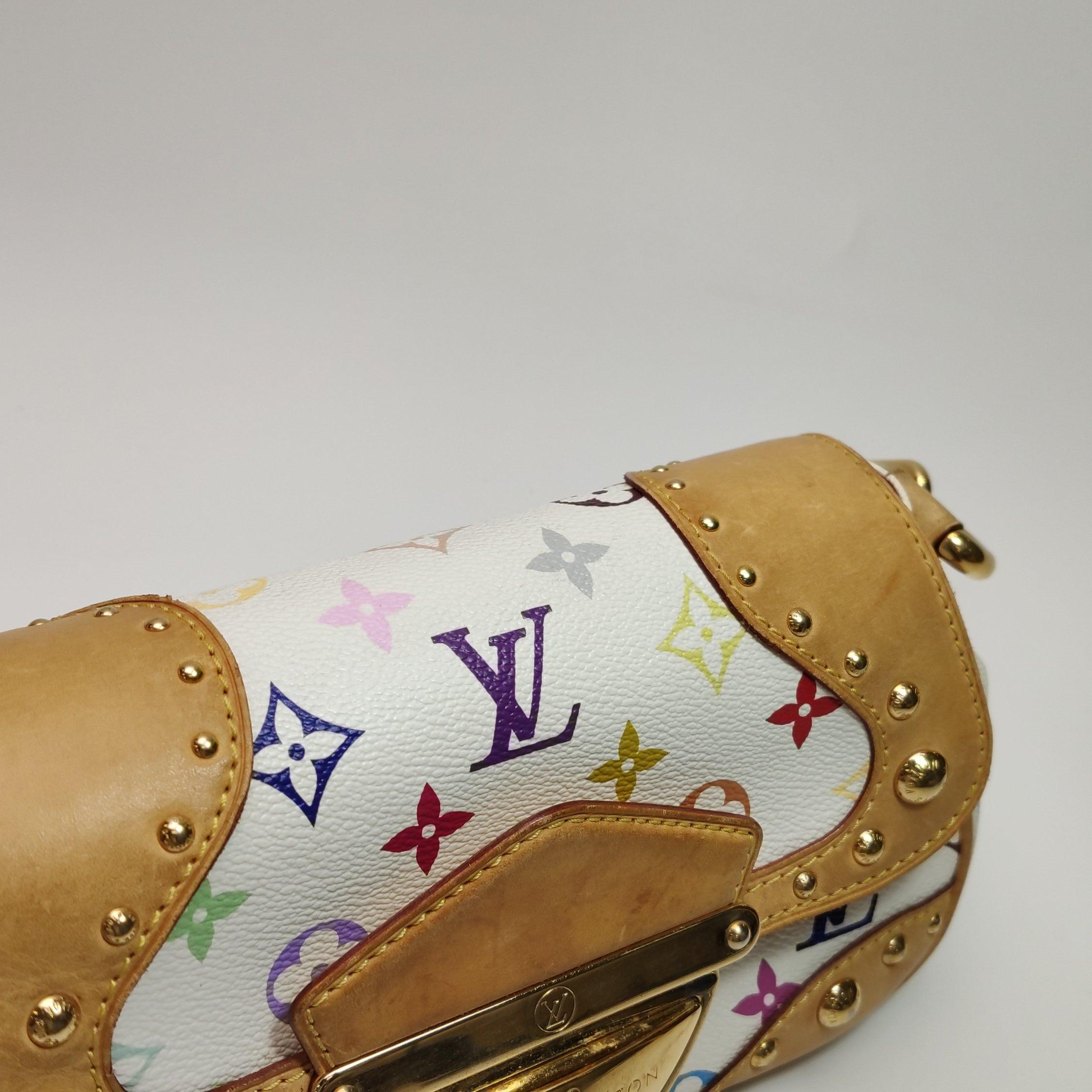 Louis Vuitton x Takashi Murakami Marilyn Small White Multicolor For Sale 4