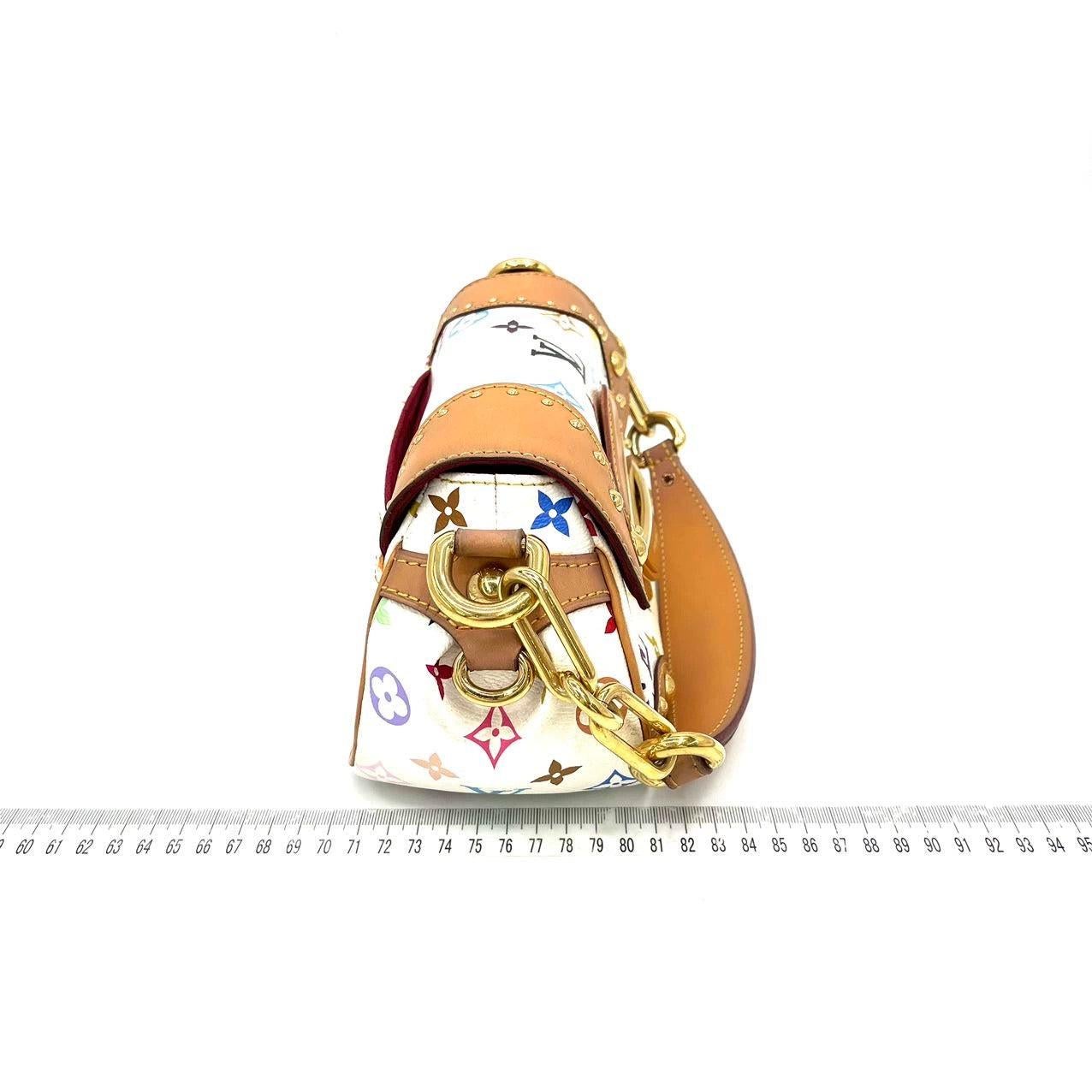 Louis Vuitton x Takashi Murakami Marilyn Small White Multicolor For Sale 5