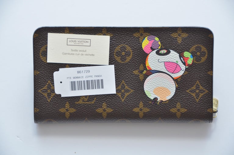 vuitton murakami panda wallet