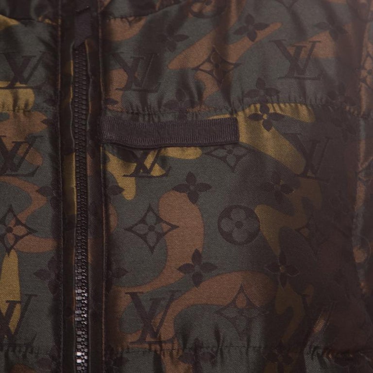 Louis Vuitton X Takashi Murakami Monogramouflage Convertible Puffer Jacket/Vest at 1stdibs