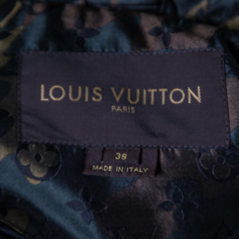 Black Louis Vuitton X Takashi Murakami Monogramouflage Convertible Puffer Jacket/Vest 