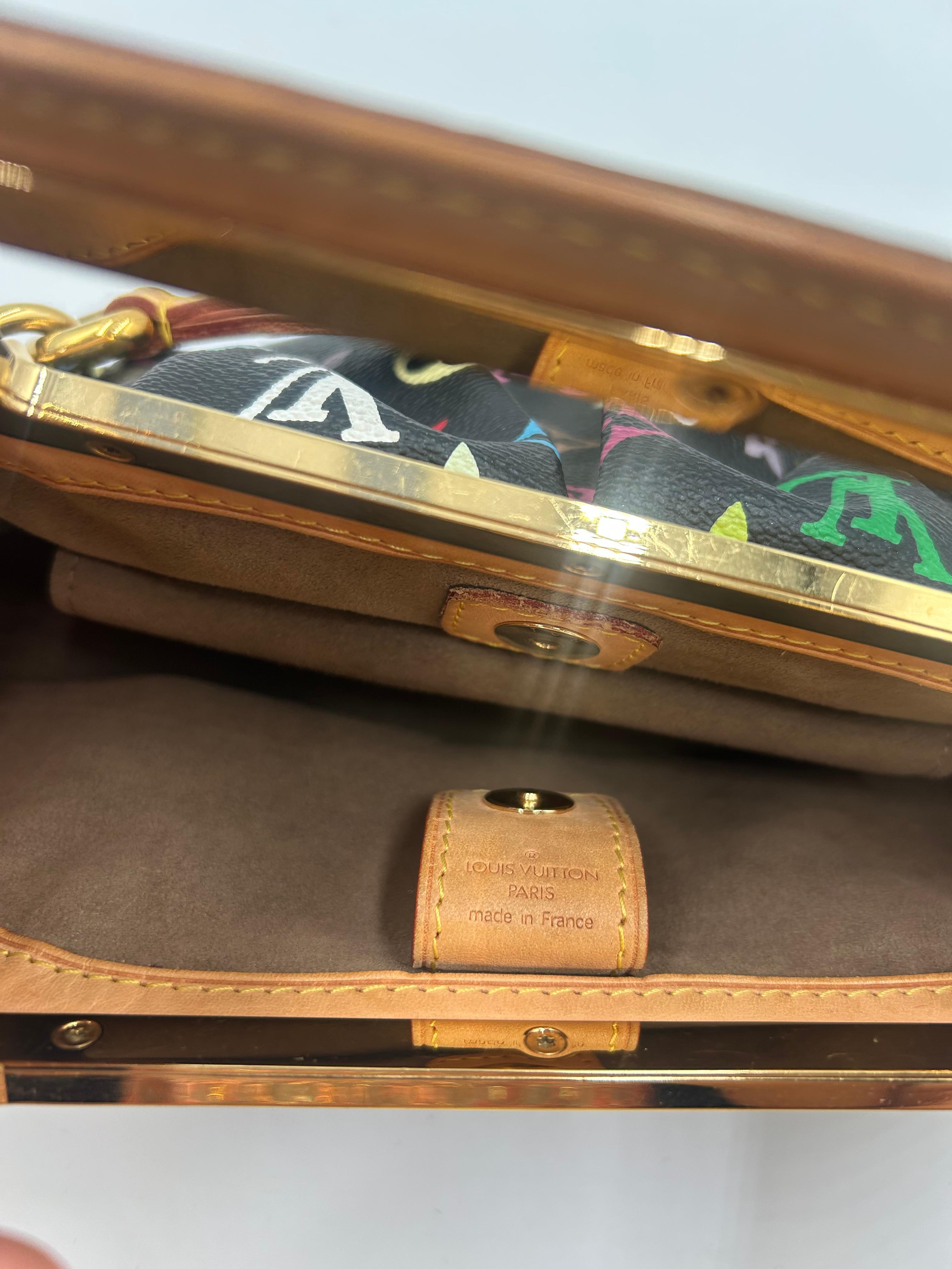 Louis Vuitton x Takashi Murakami Multicolore Monogram Bag en vente 5