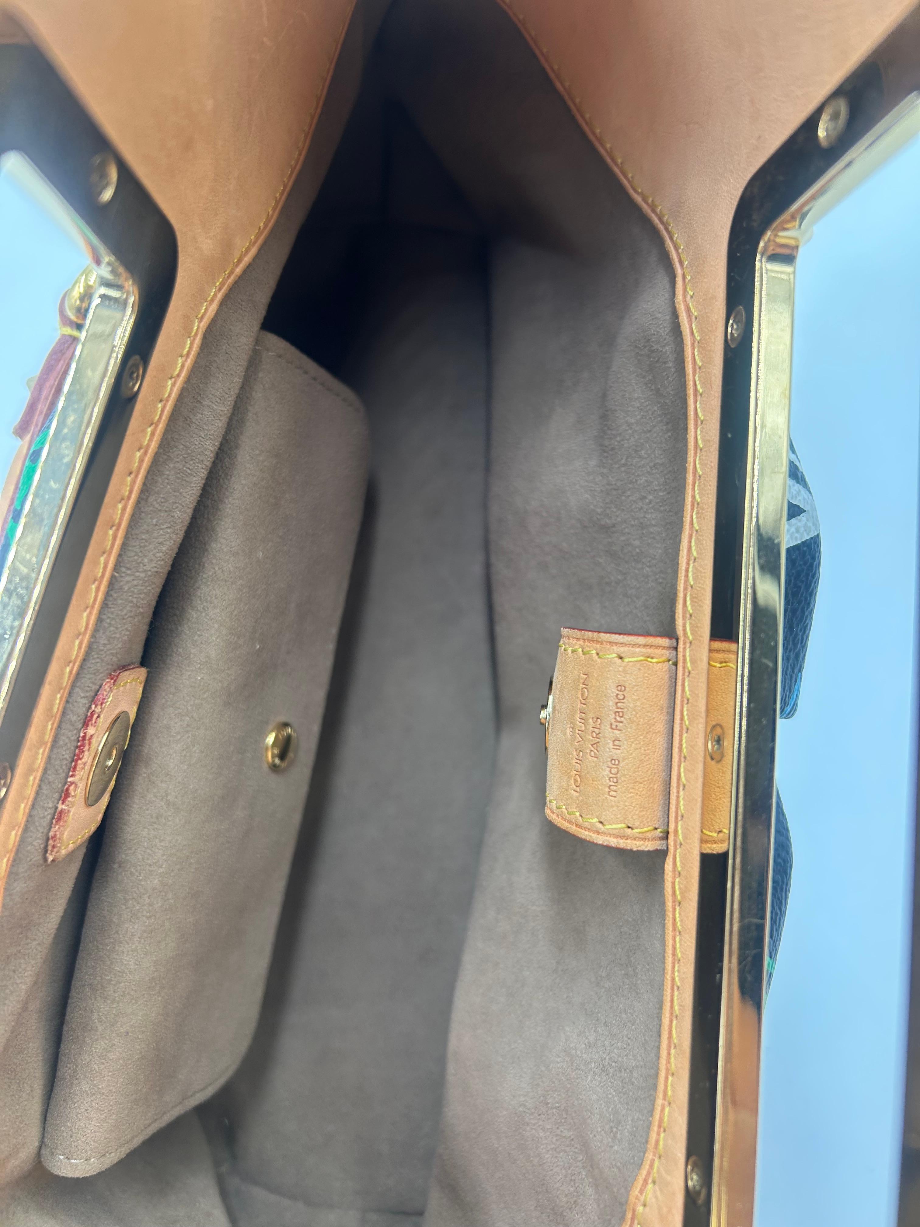 Louis Vuitton x Takashi Murakami Multicolore Monogram Bag en vente 6