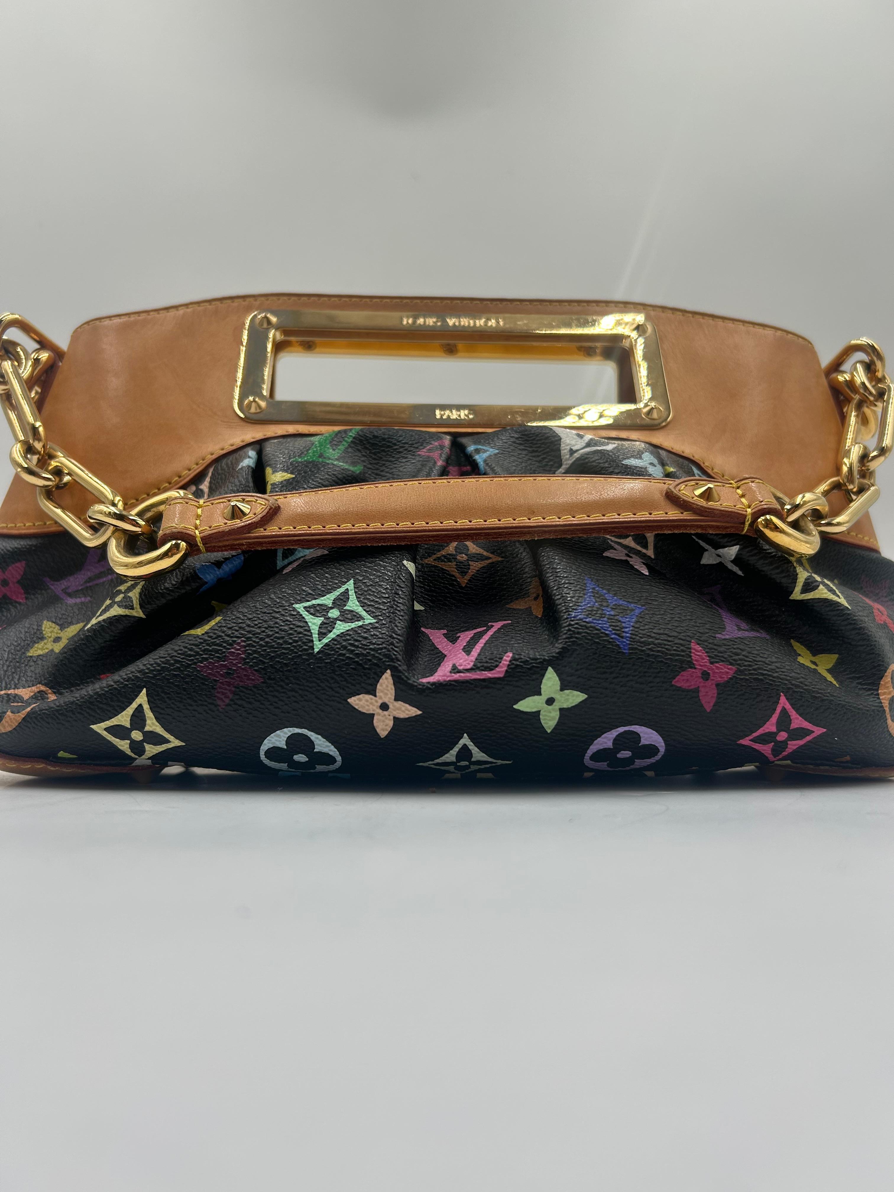 Noir Louis Vuitton x Takashi Murakami Multicolore Monogram Bag en vente