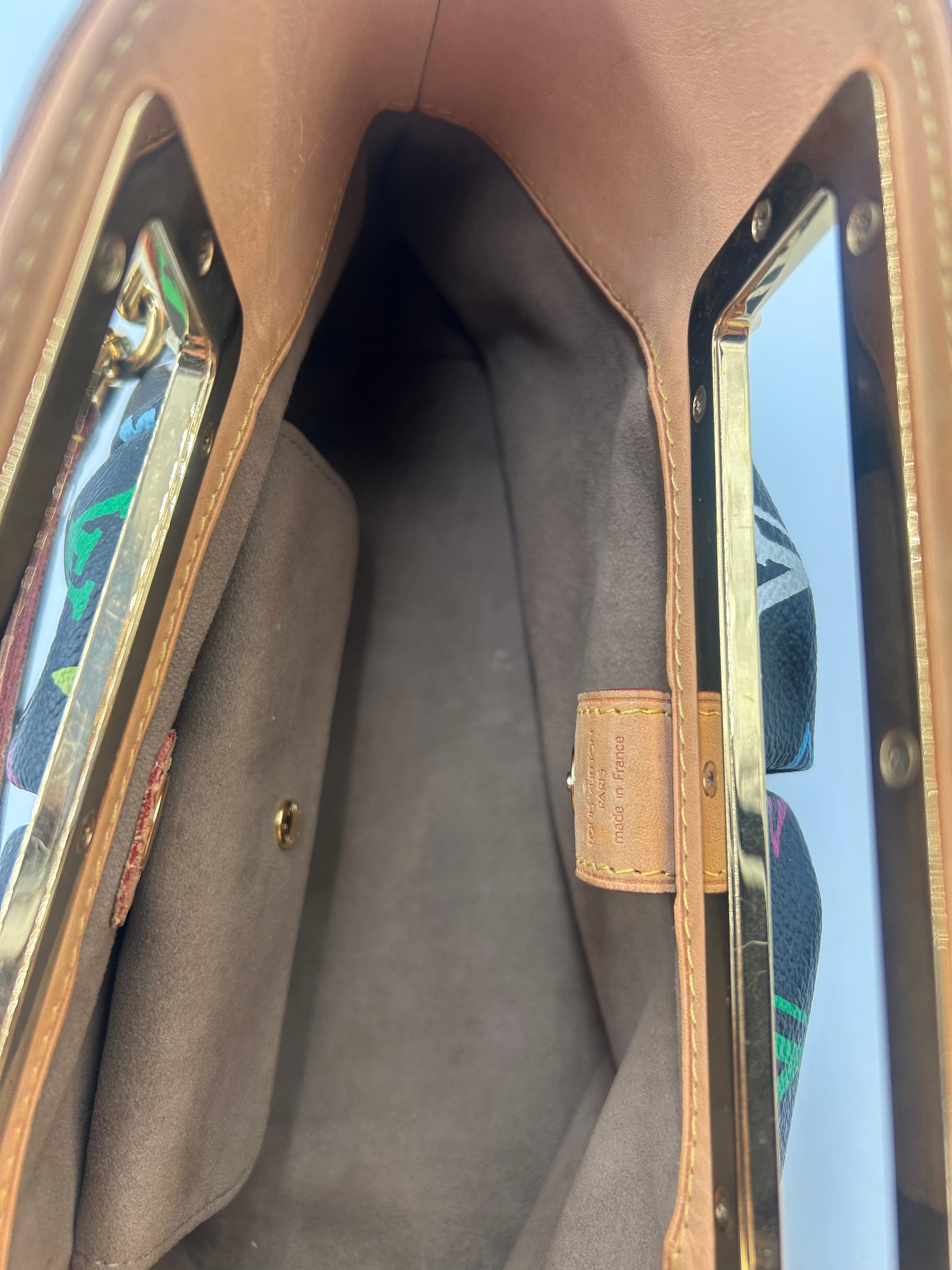 Louis Vuitton x Takashi Murakami Multicolore Monogram Bag en vente 4