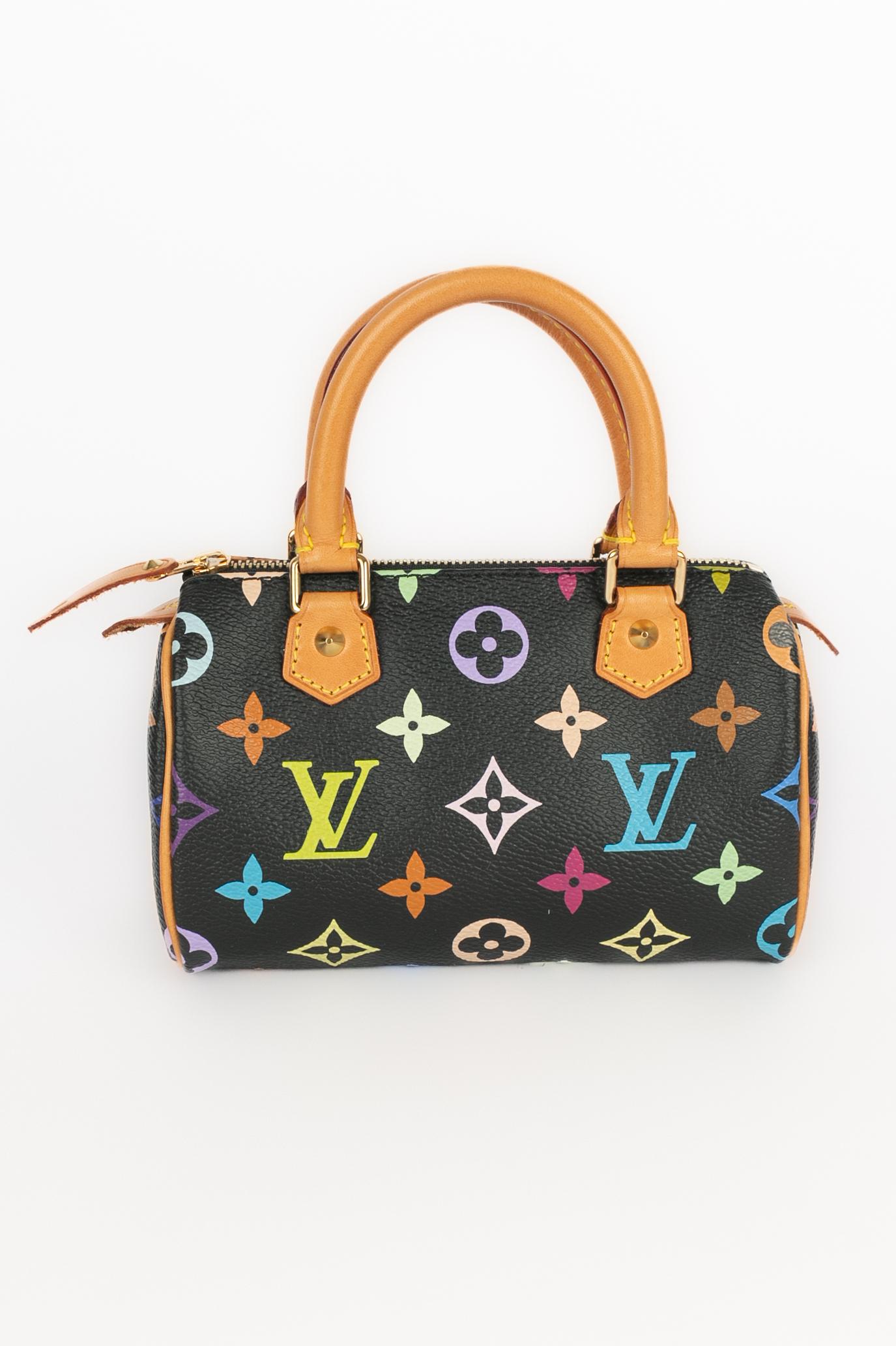 LOUIS VUITTON - (Made in France) Mehrfarbige und schwarze 