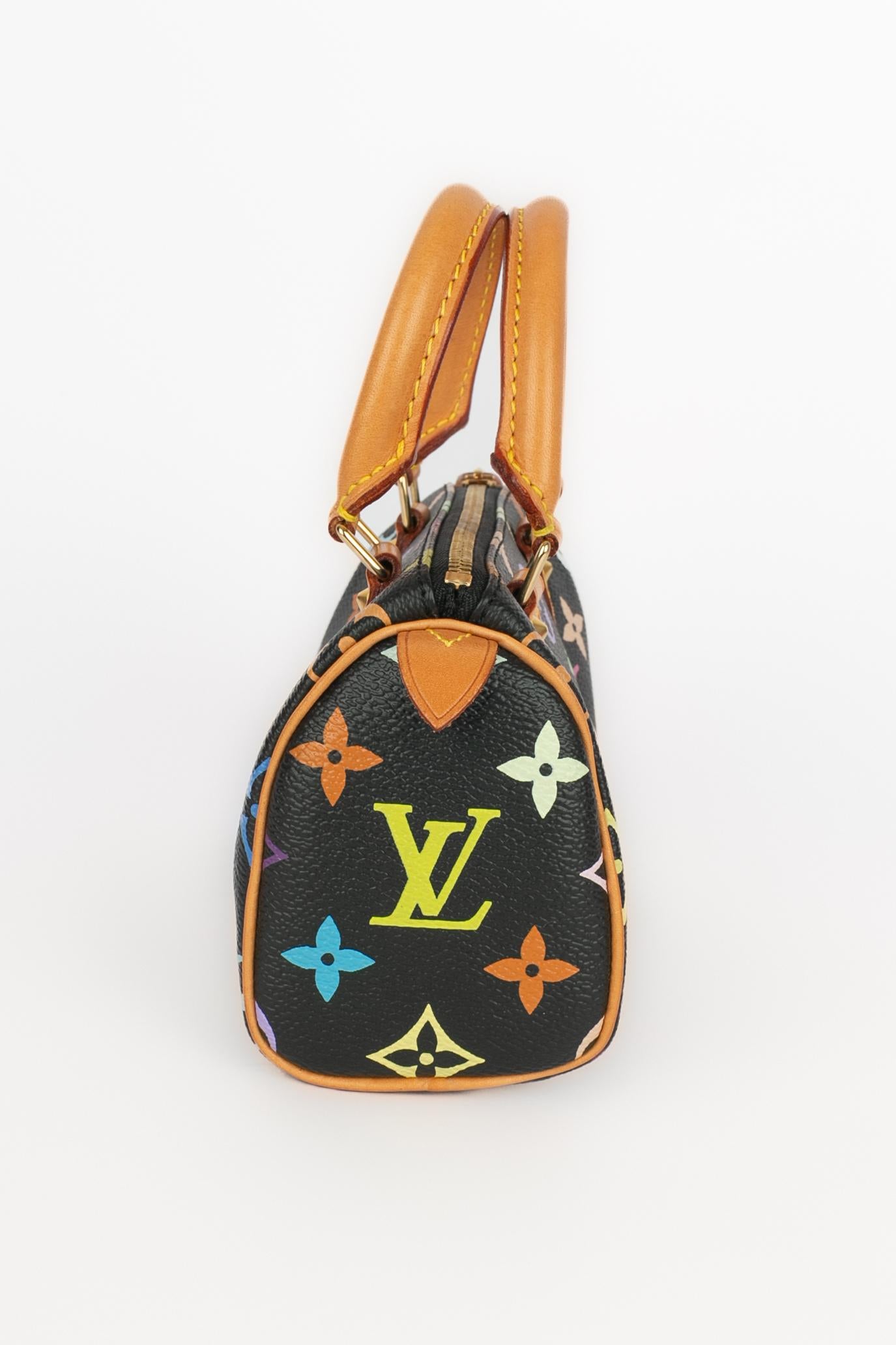 Louis Vuitton x Takashi Murakami Nano Speedy Tasche 2003 limitierte Auflage Damen im Angebot