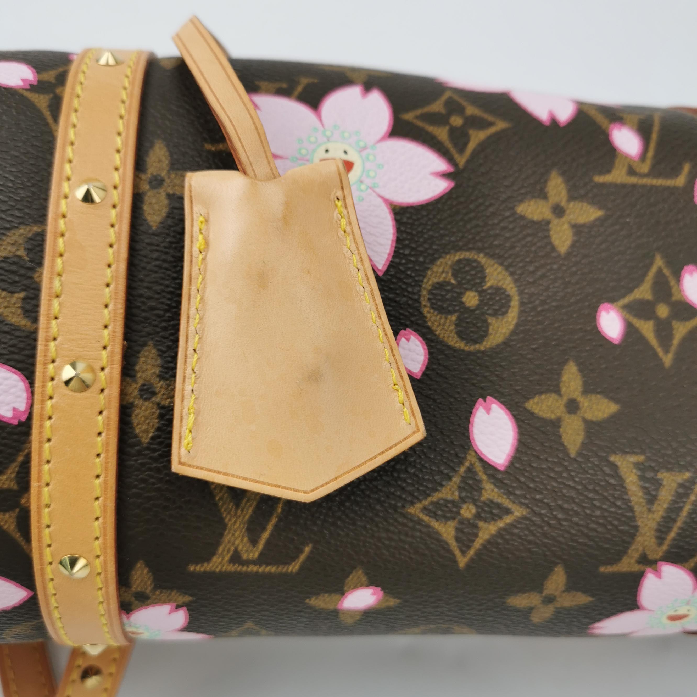 Louis Vuitton x Takashi Murakami Papillon 28 Cherry Blossom Monogram 5