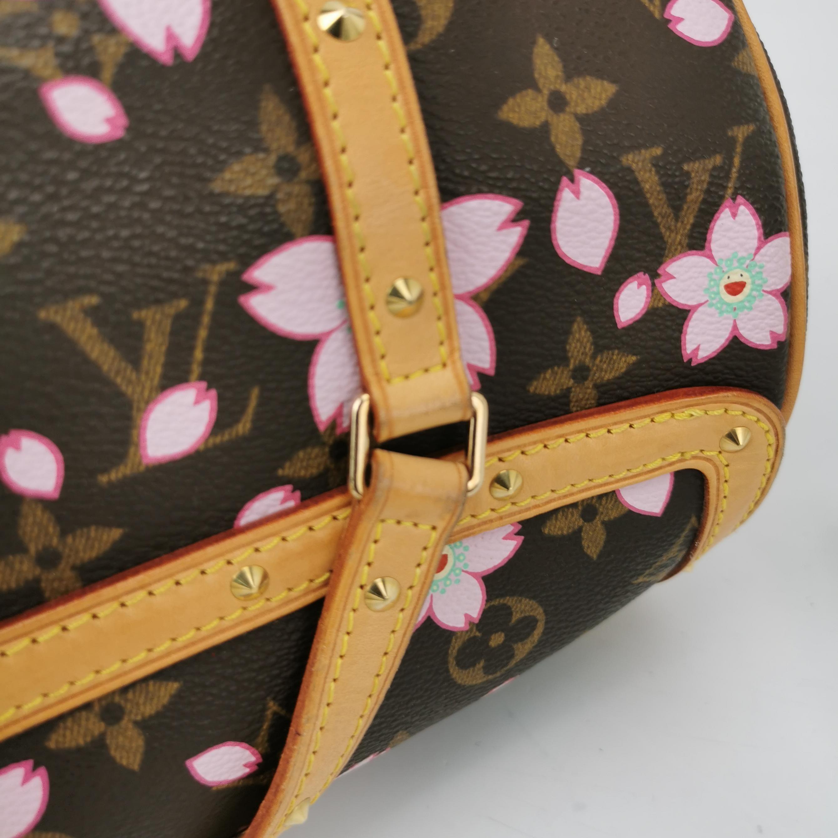 Louis Vuitton x Takashi Murakami Papillon 28 Cherry Blossom Monogram 7