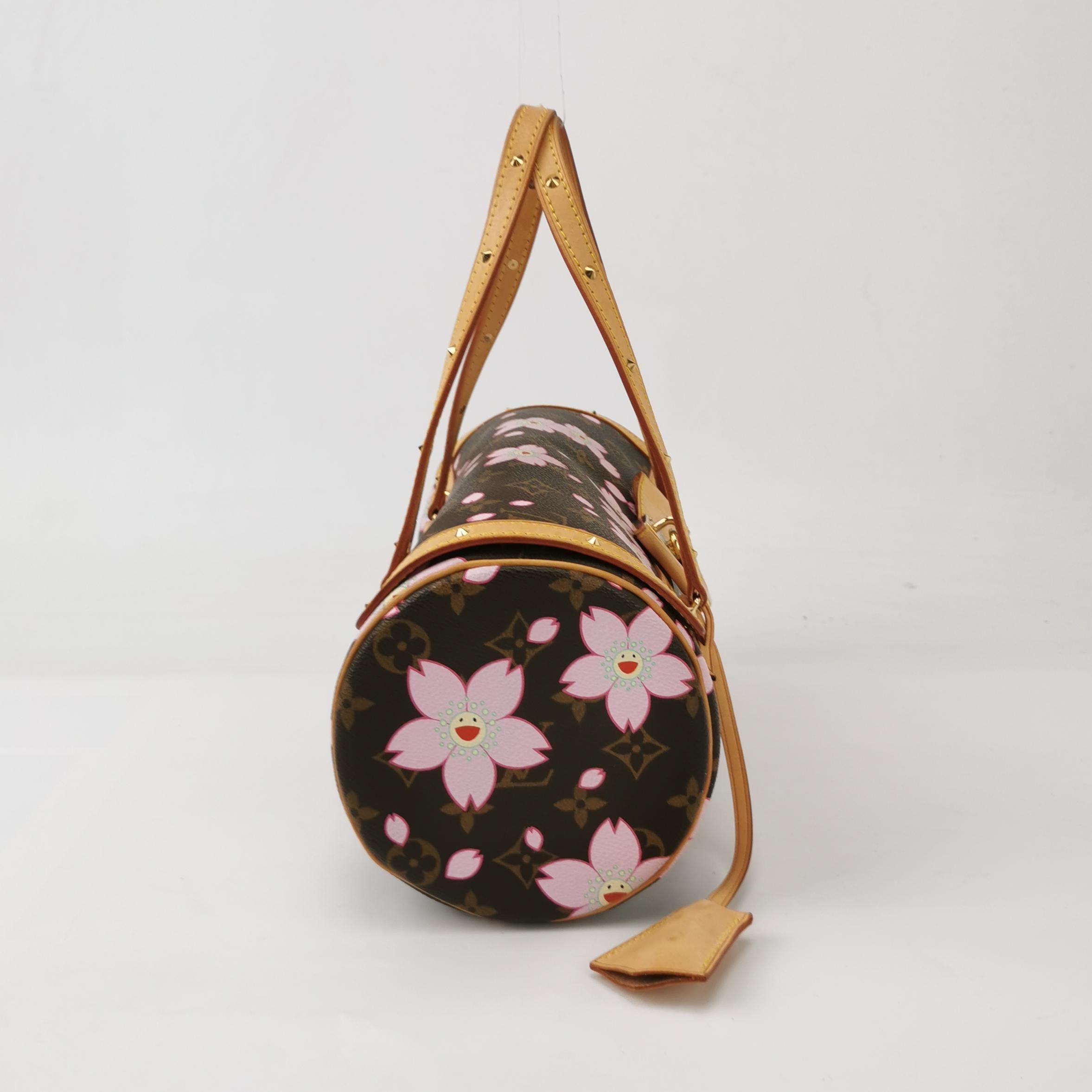 Women's Louis Vuitton x Takashi Murakami Papillon 28 Cherry Blossom Monogram