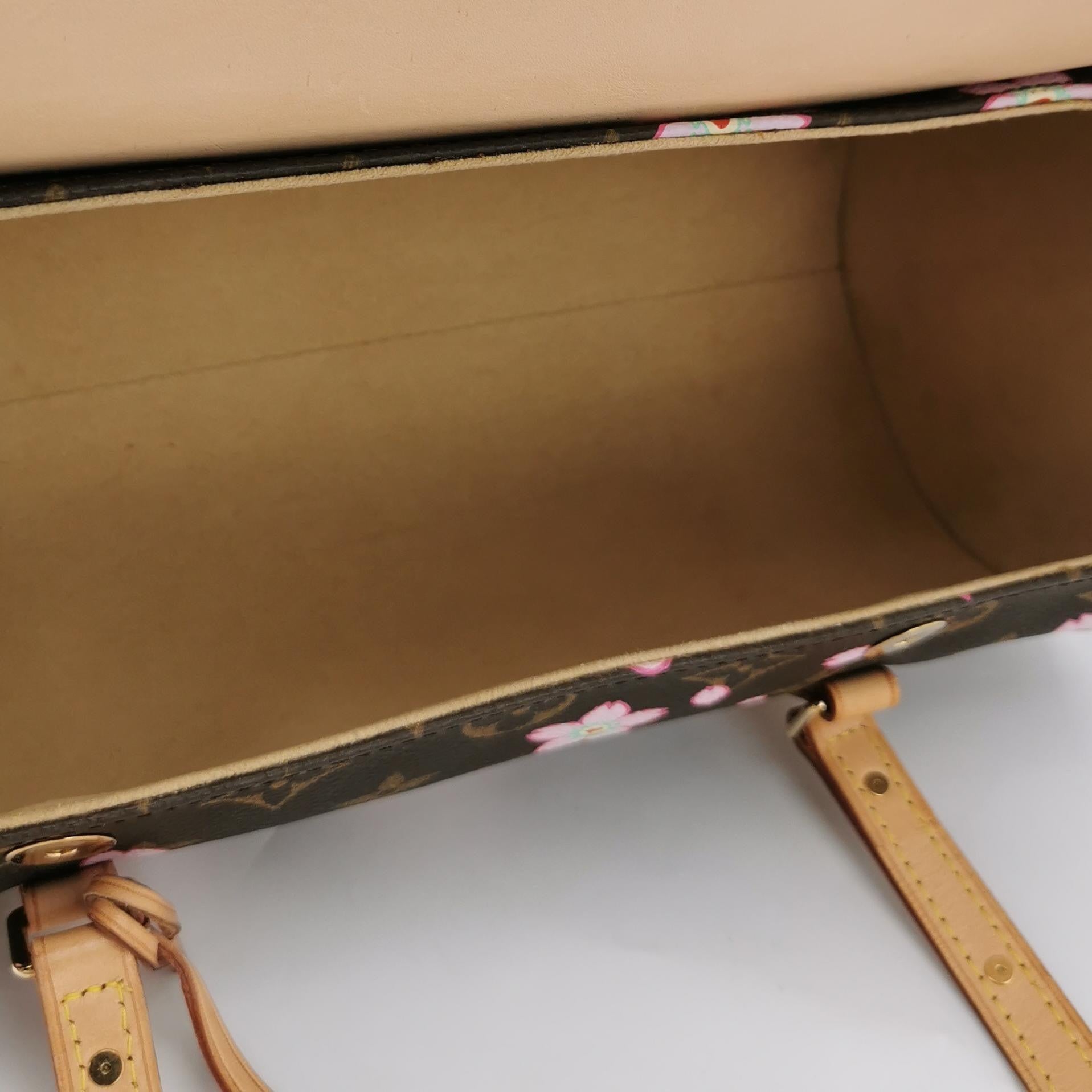Louis Vuitton x Takashi Murakami Papillon 28 Cherry Blossom Monogram 3