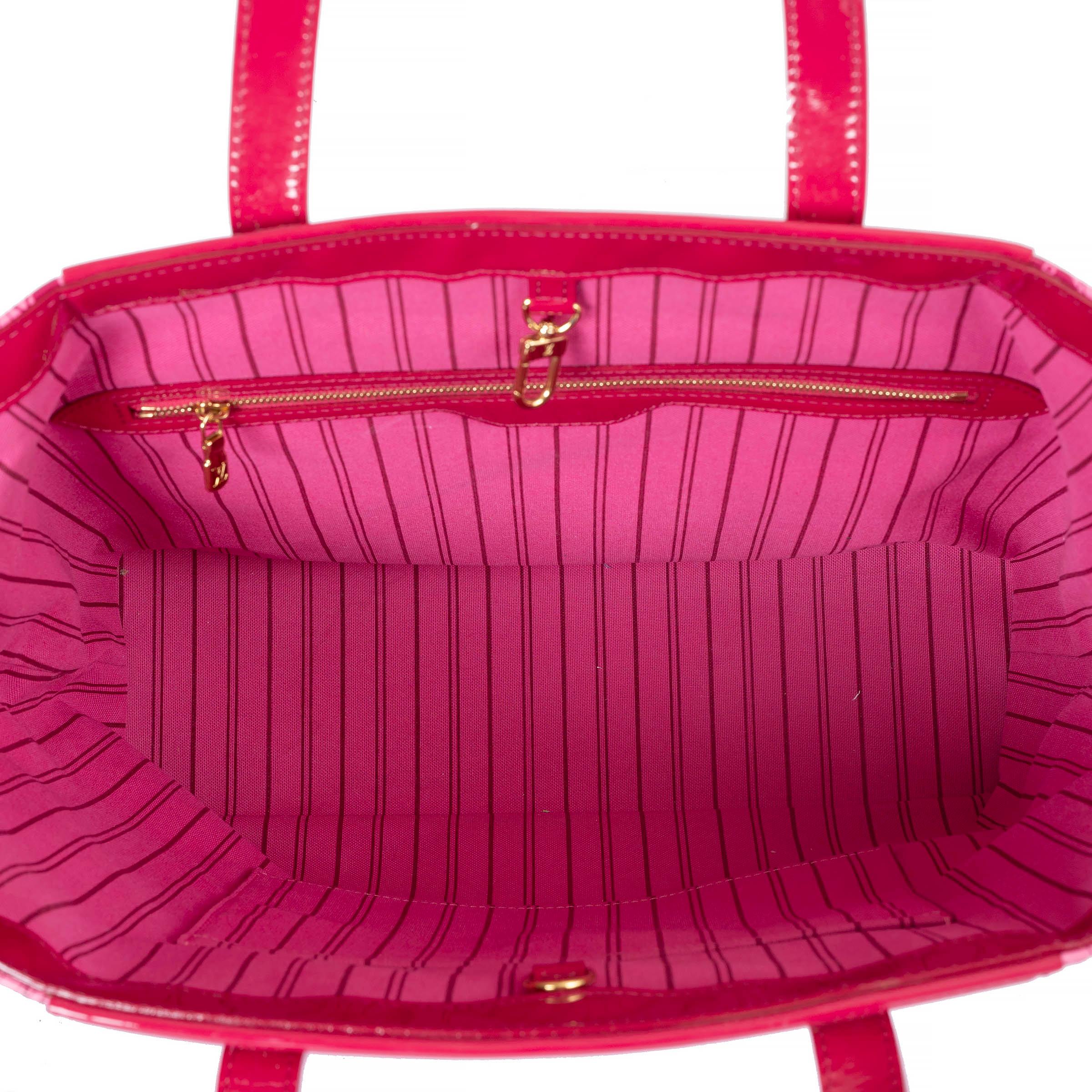Women's LOUIS VUITTON x TAKASHI MURAKAMI pink COSMIC BLOSSOM TOTE PM Bag