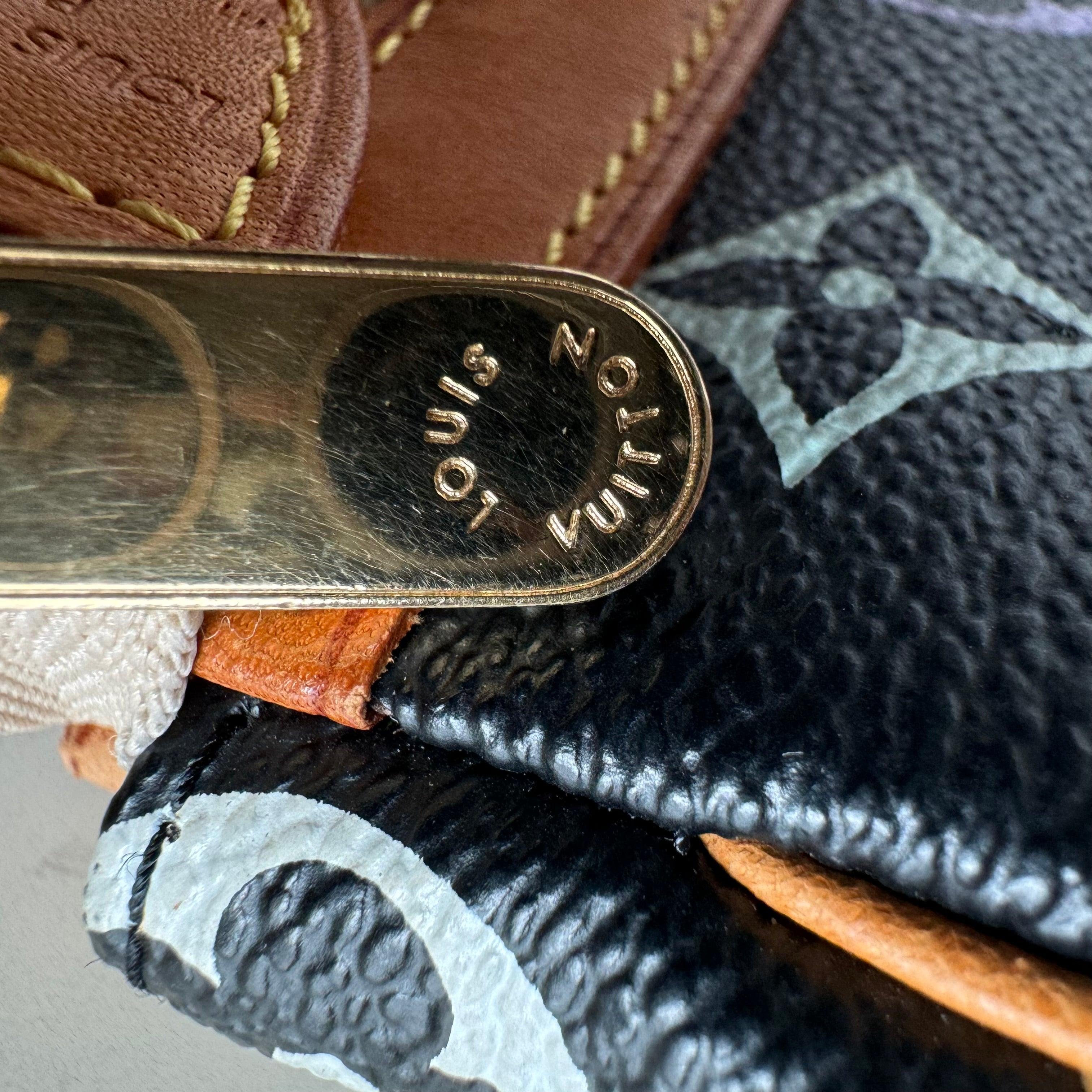 Louis Vuitton x Takashi Murakami Pochette Accessoire Black Multicolor 9